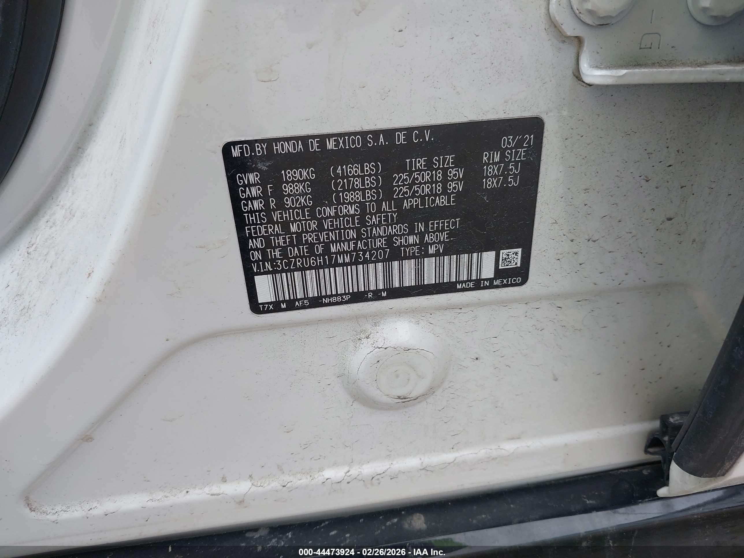 HONDA HR-V image 9