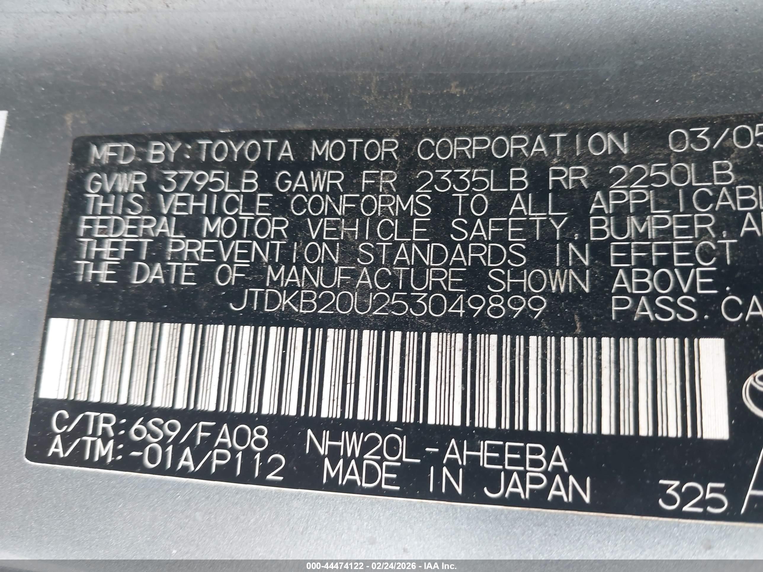 TOYOTA PRIUS image 9