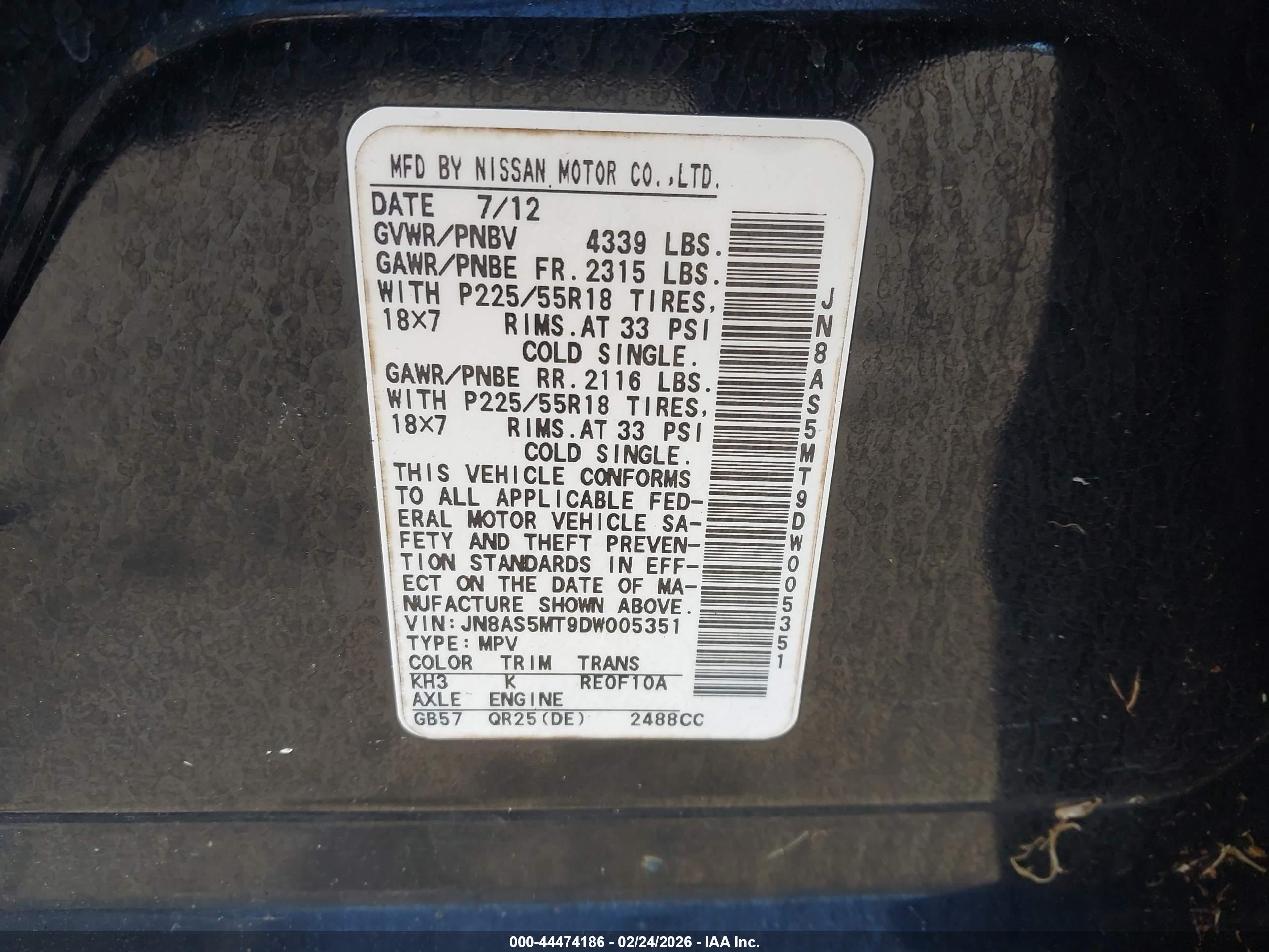 NISSAN ROGUE image 9