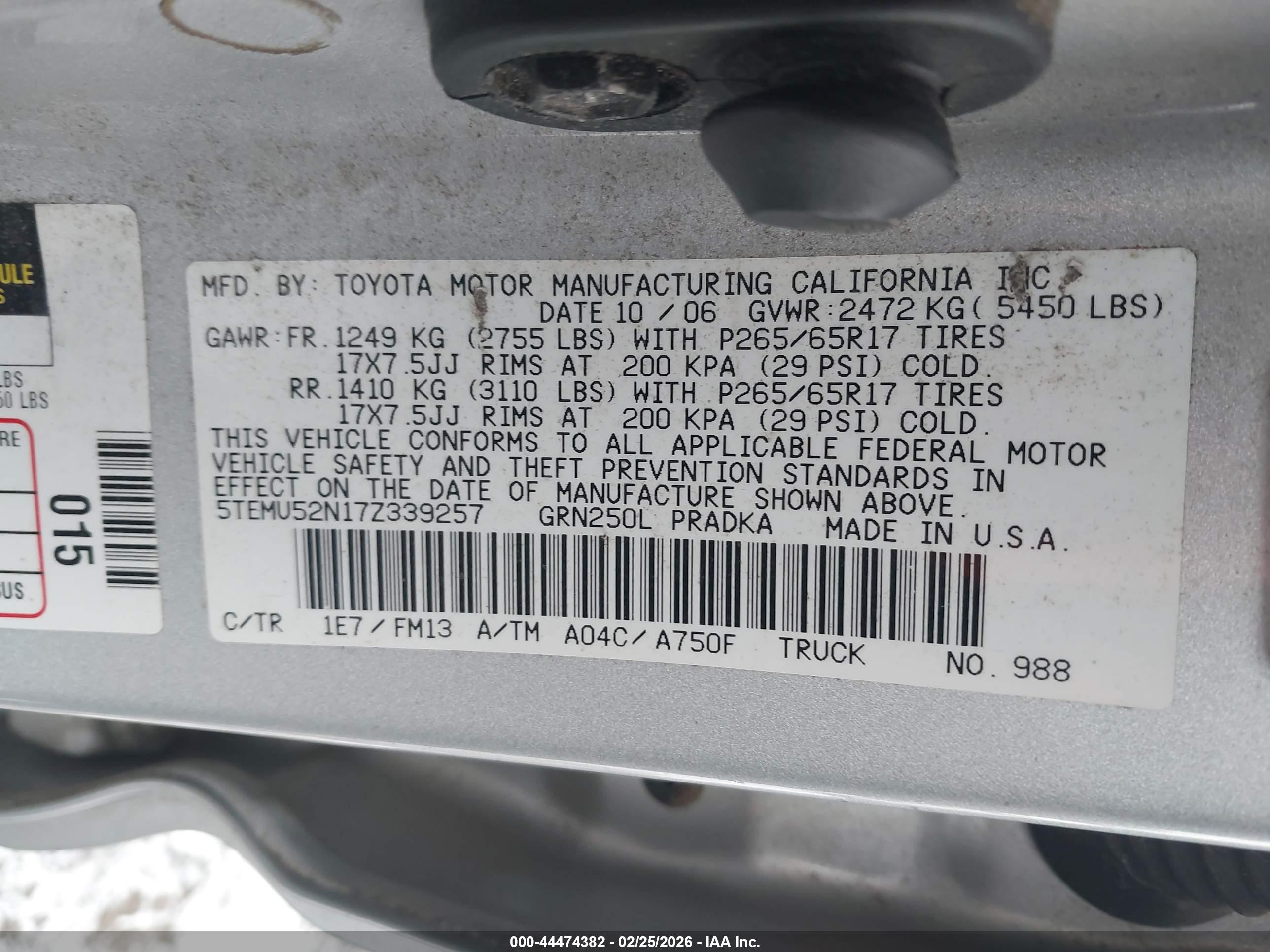 TOYOTA TACOMA image 9