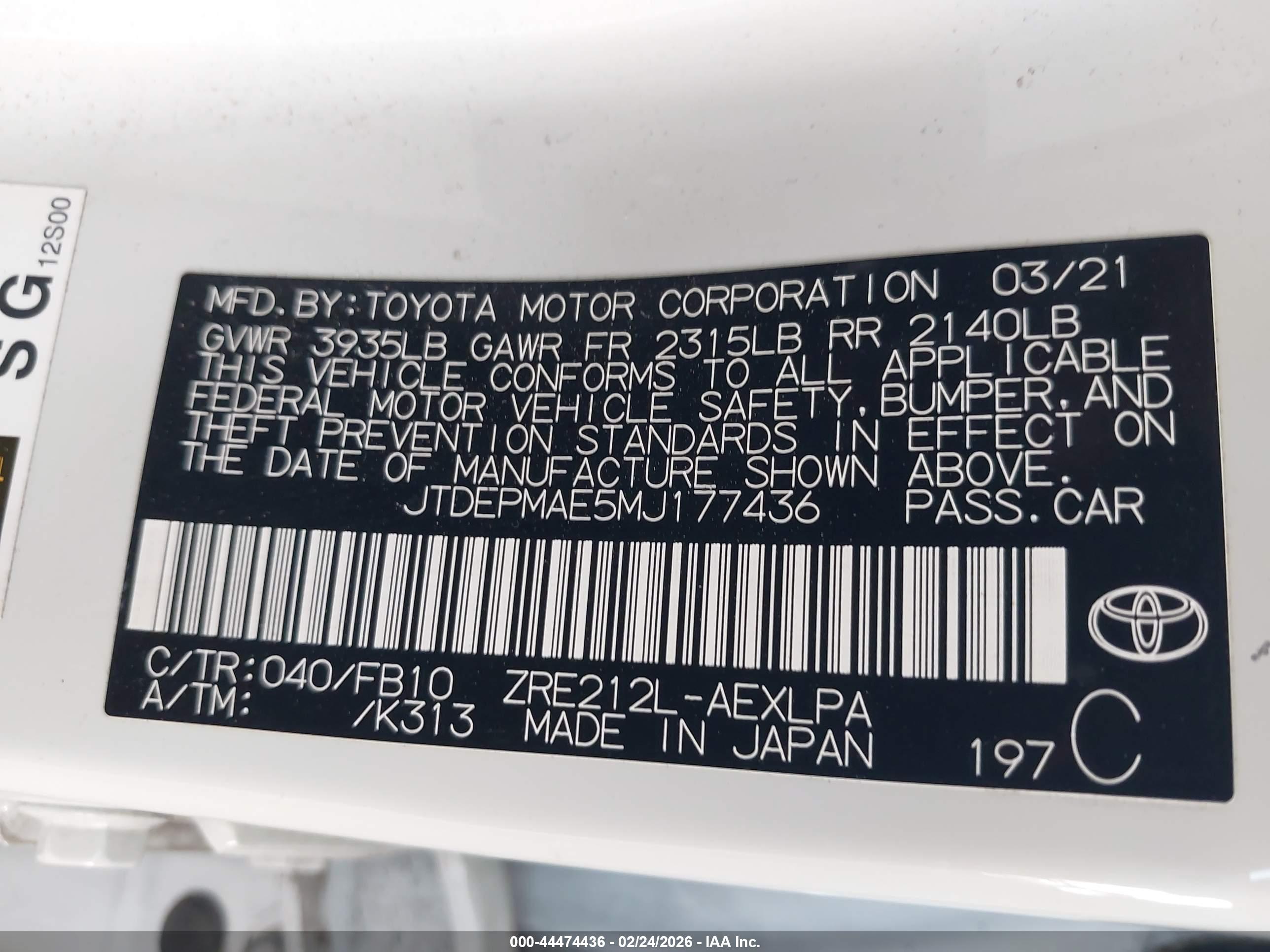 TOYOTA COROLLA image 9