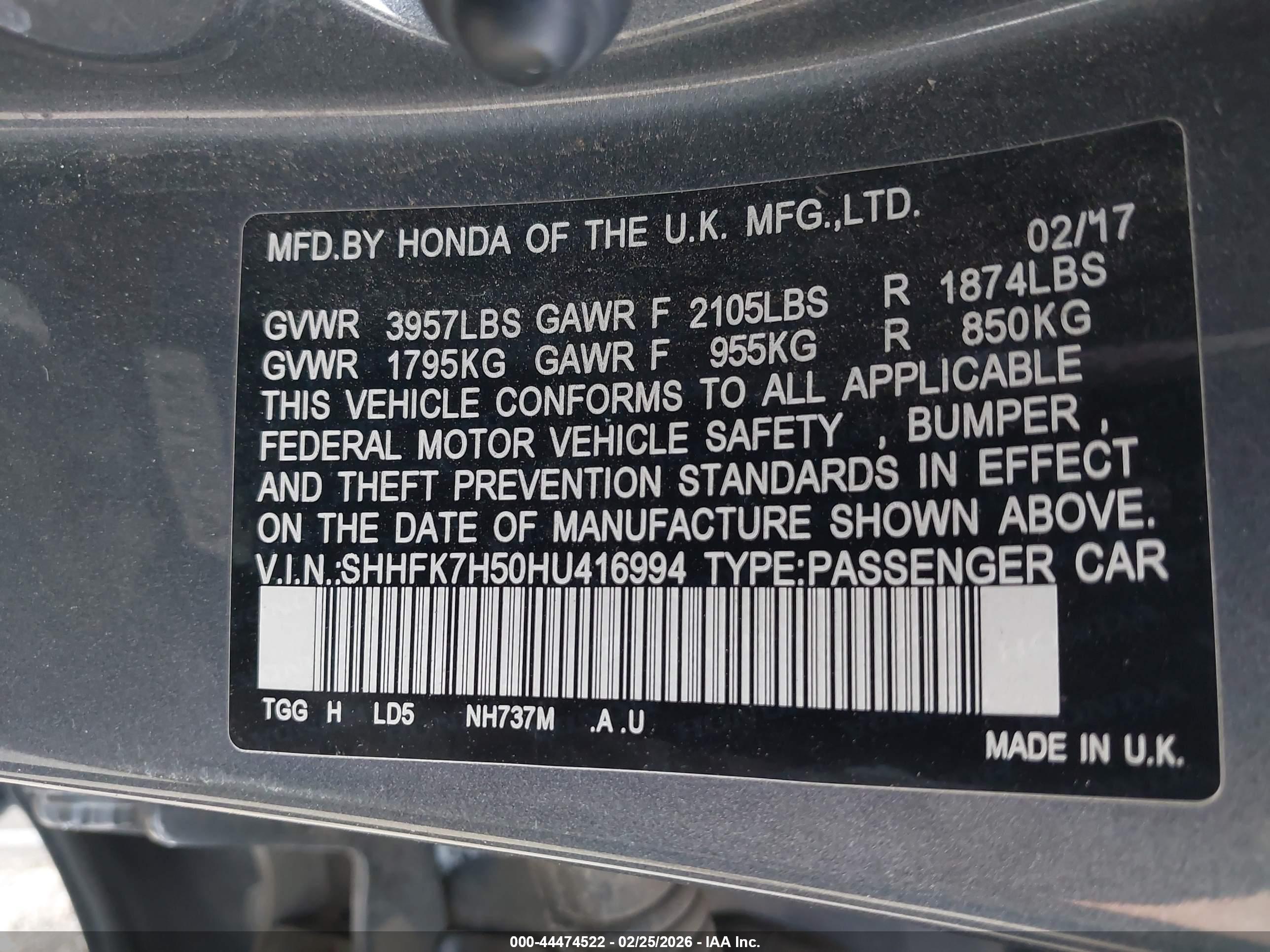 HONDA CIVIC image 9