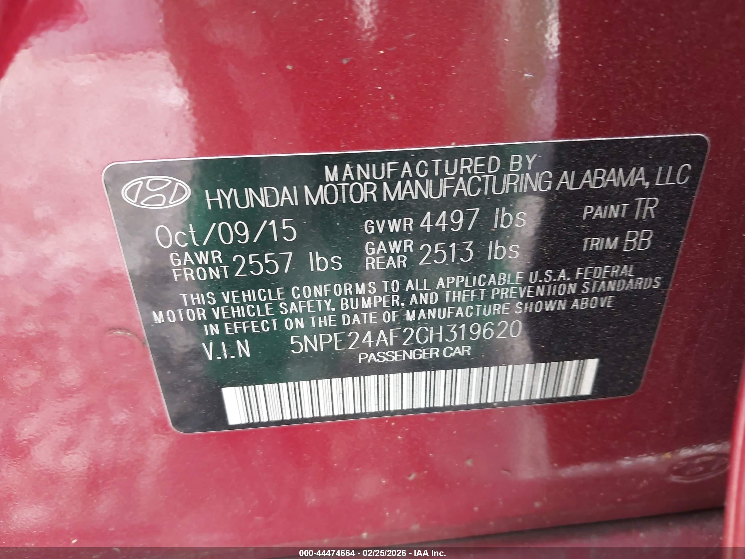 HYUNDAI SONATA image 9