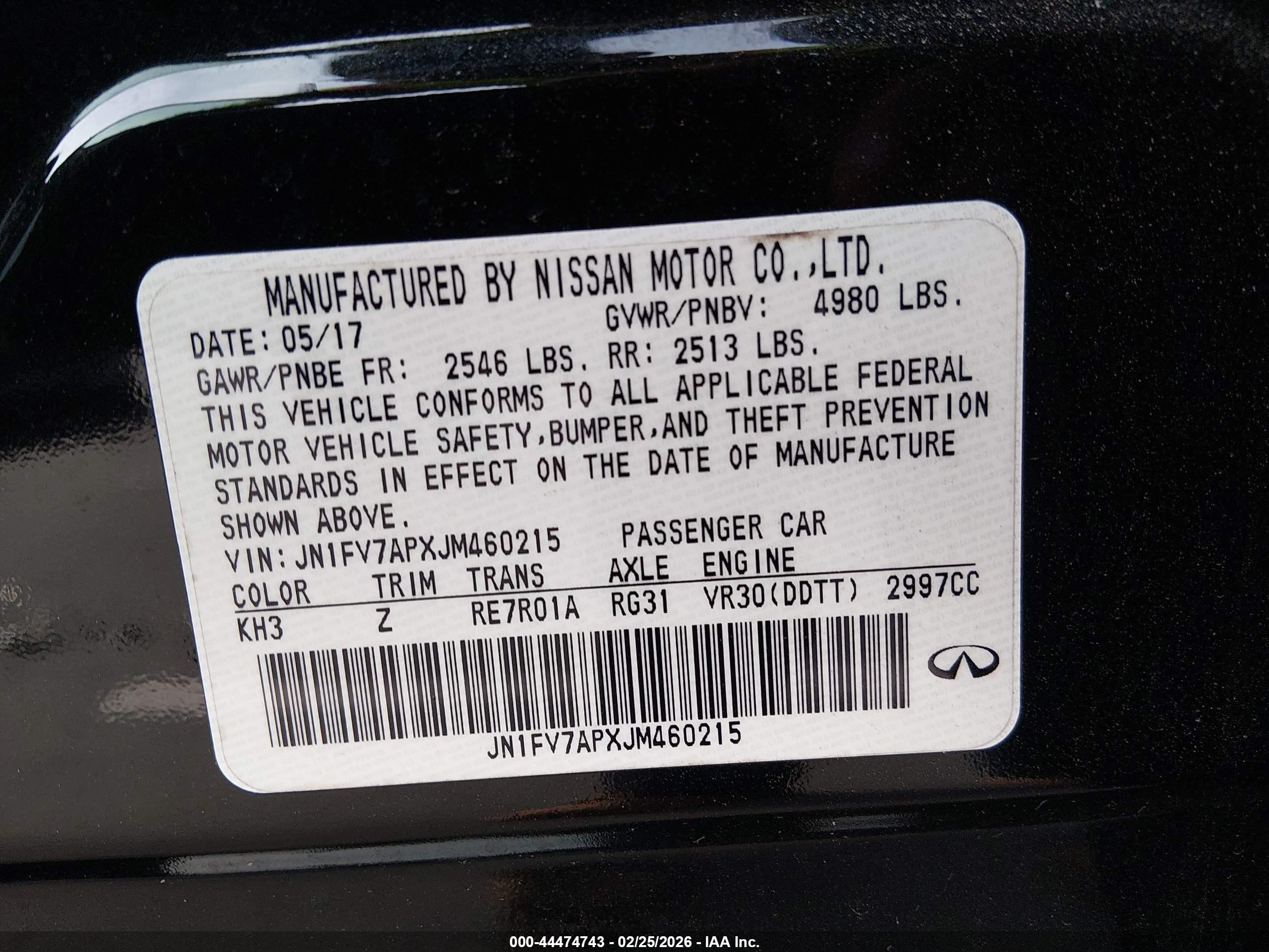 INFINITI Q50 image 9
