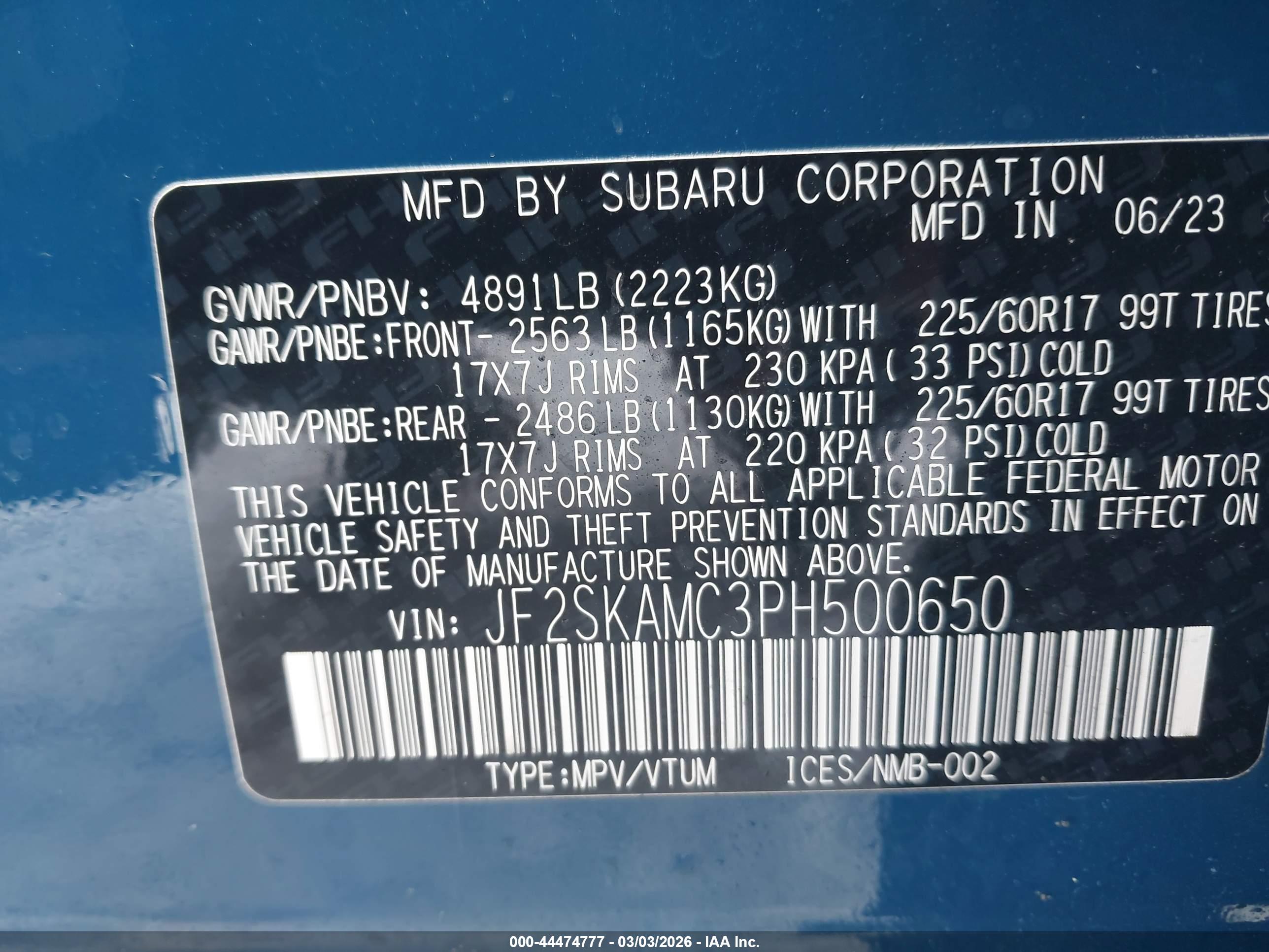 SUBARU FORESTER image 9