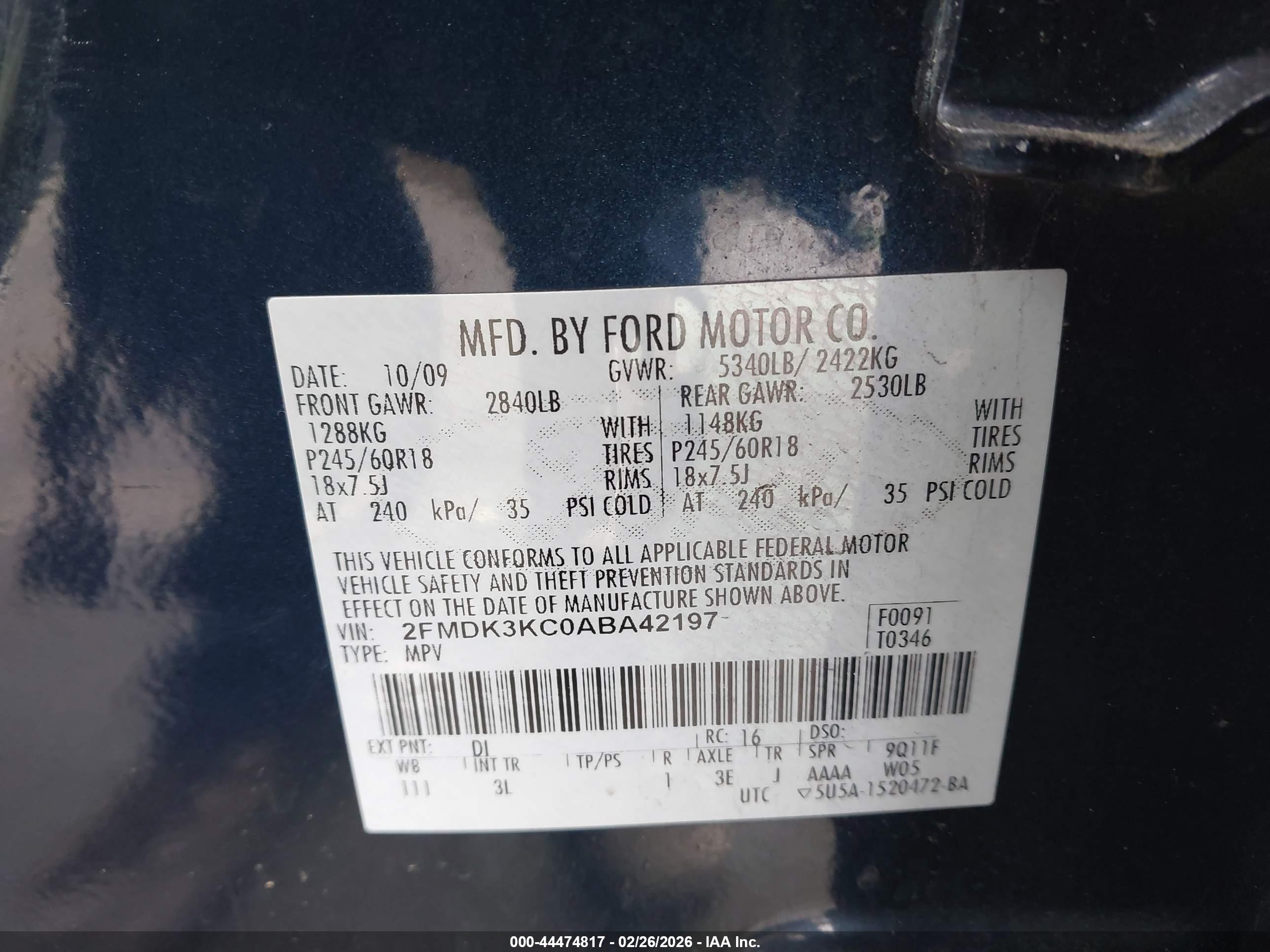 FORD EDGE image 9
