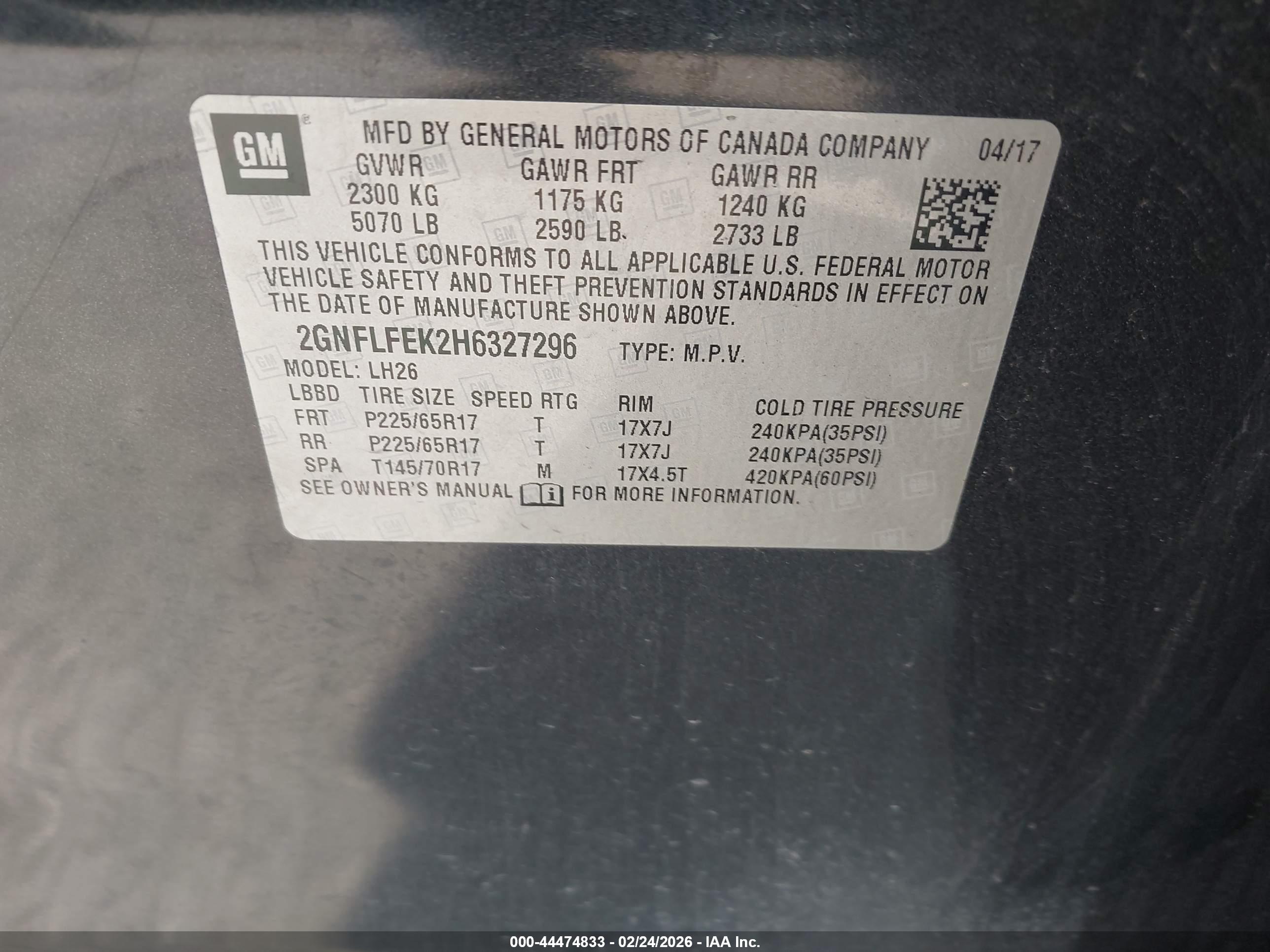 CHEVROLET EQUINOX image 9