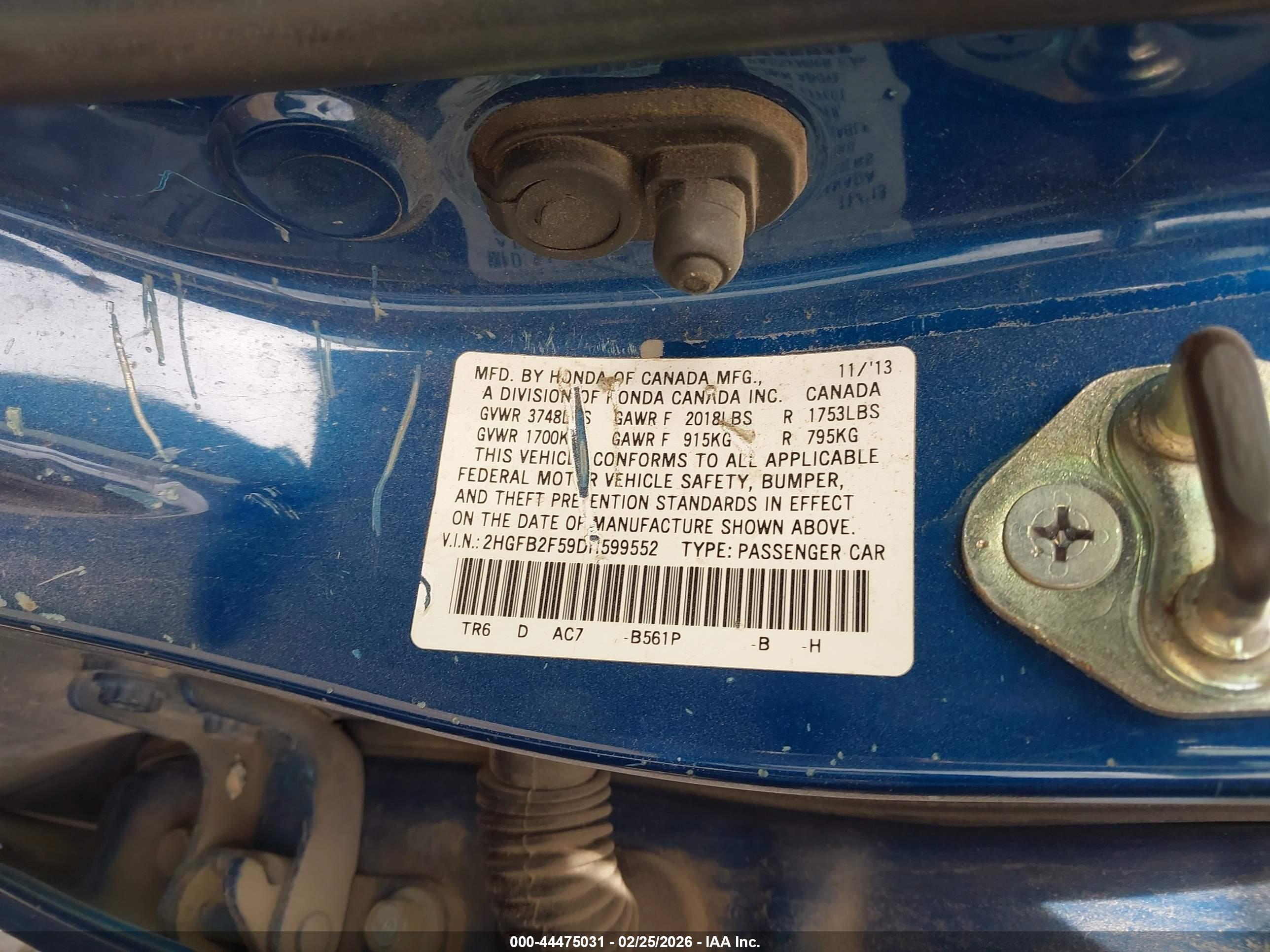 HONDA CIVIC image 9