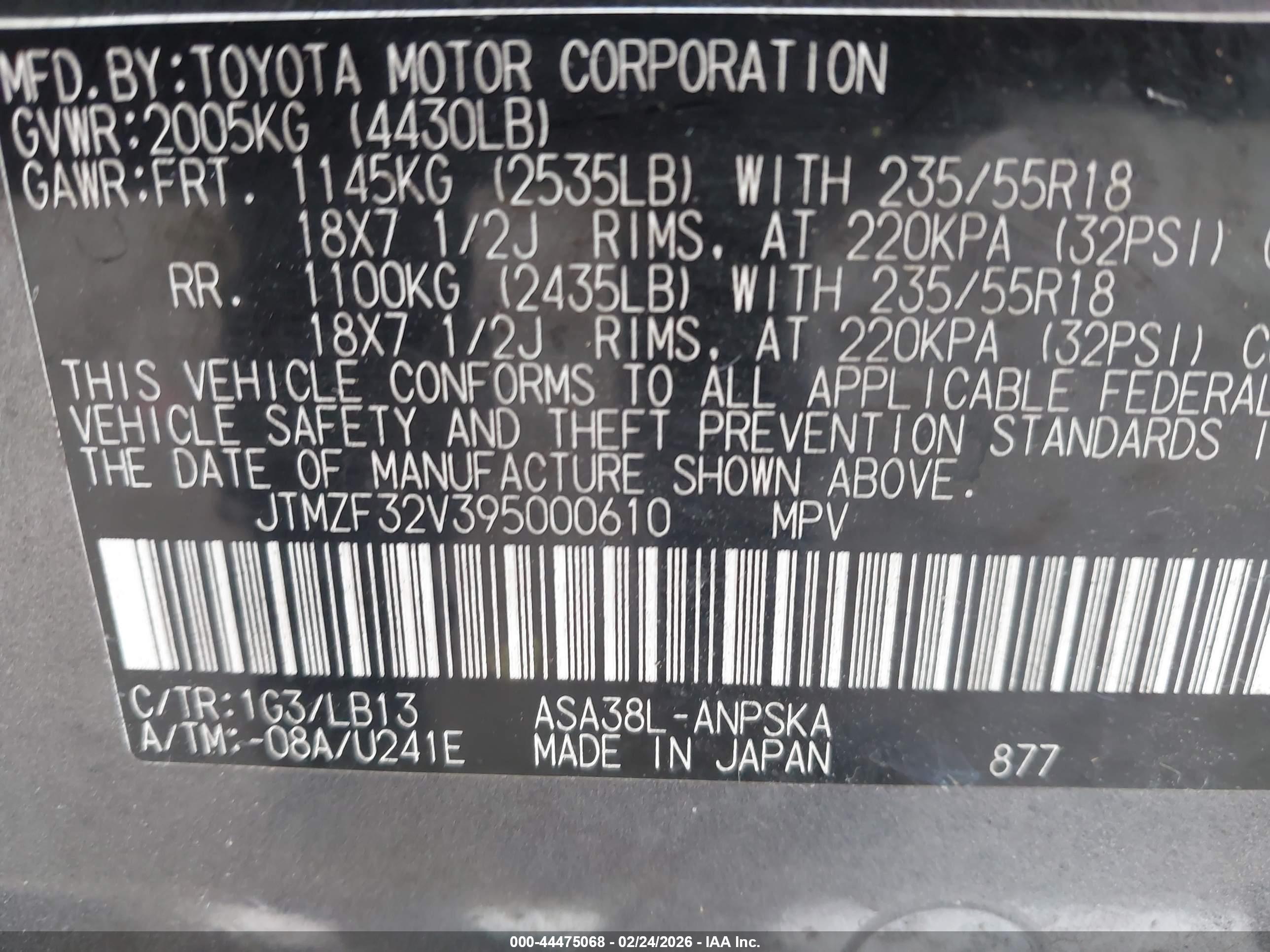 TOYOTA RAV4 image 9