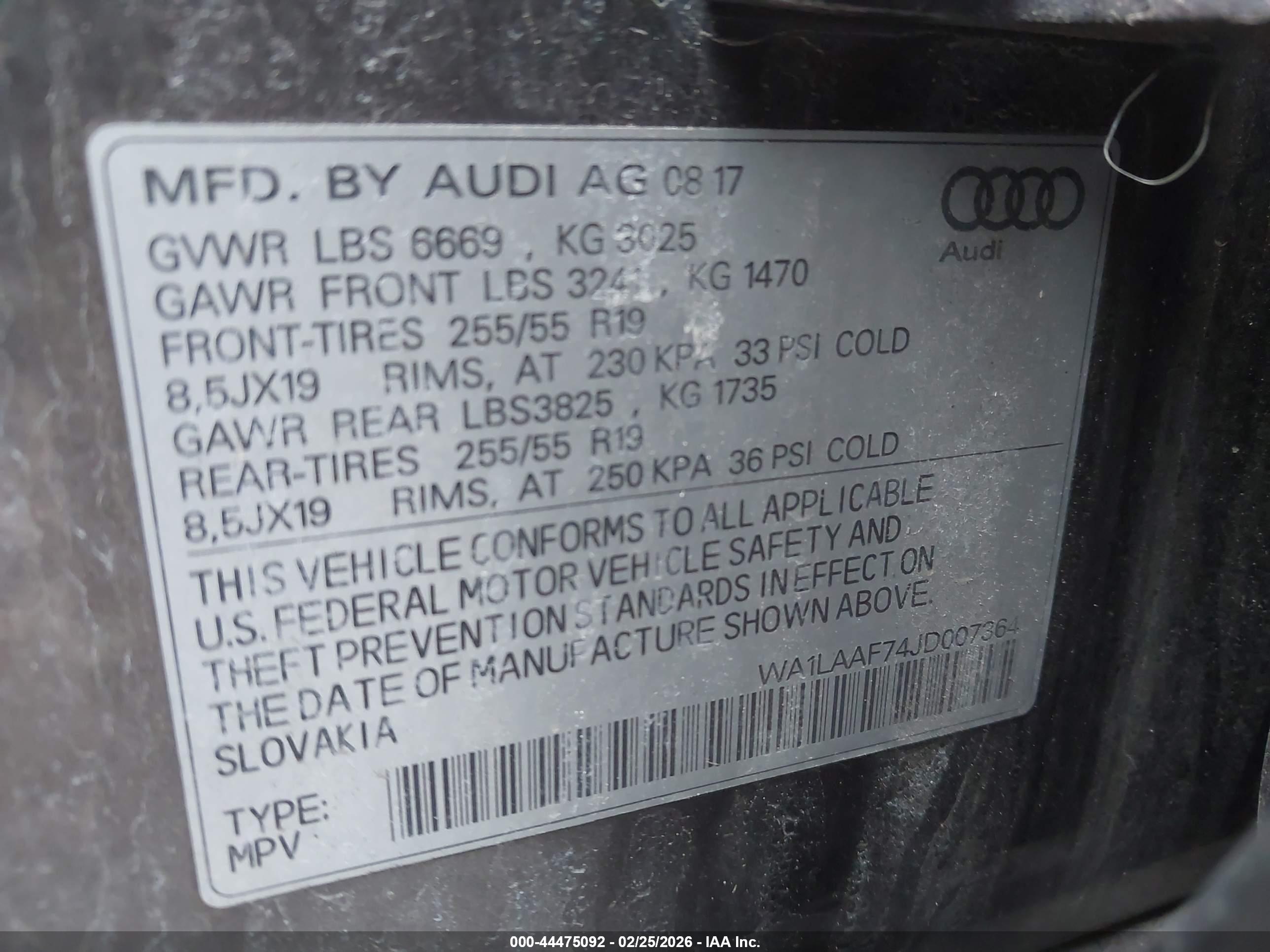 AUDI Q7 image 9