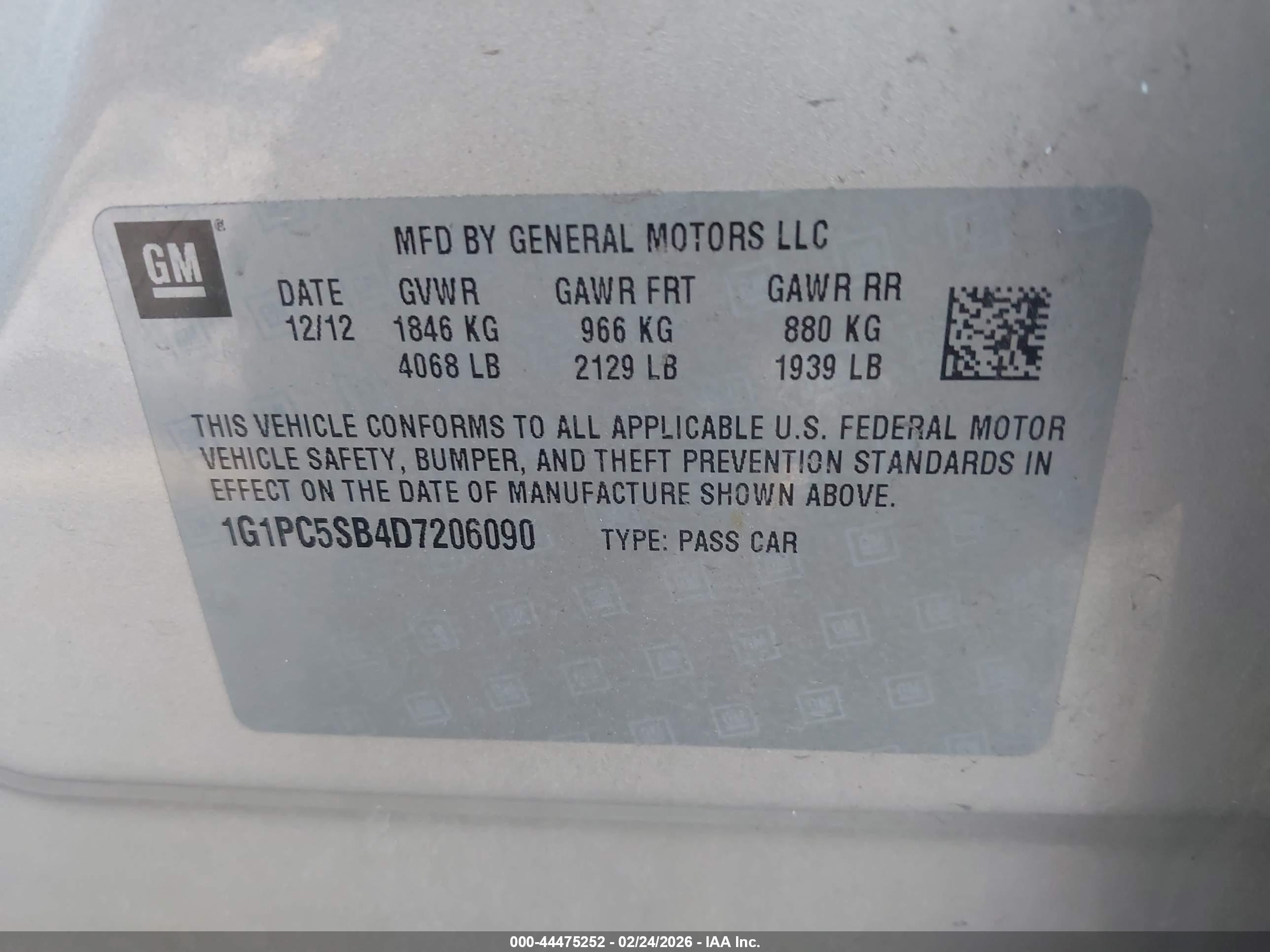 CHEVROLET CRUZE image 9