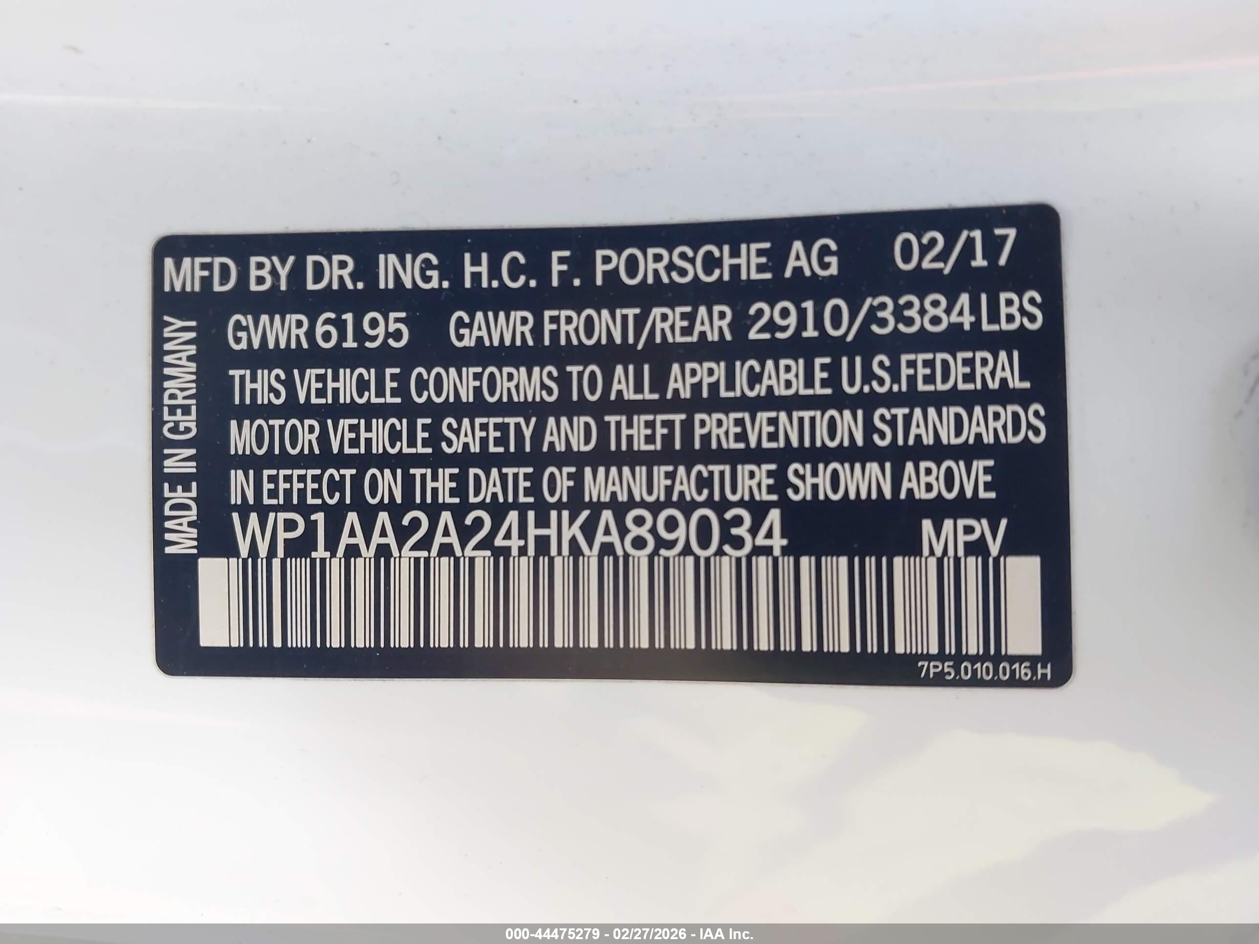 PORSCHE CAYENNE image 9