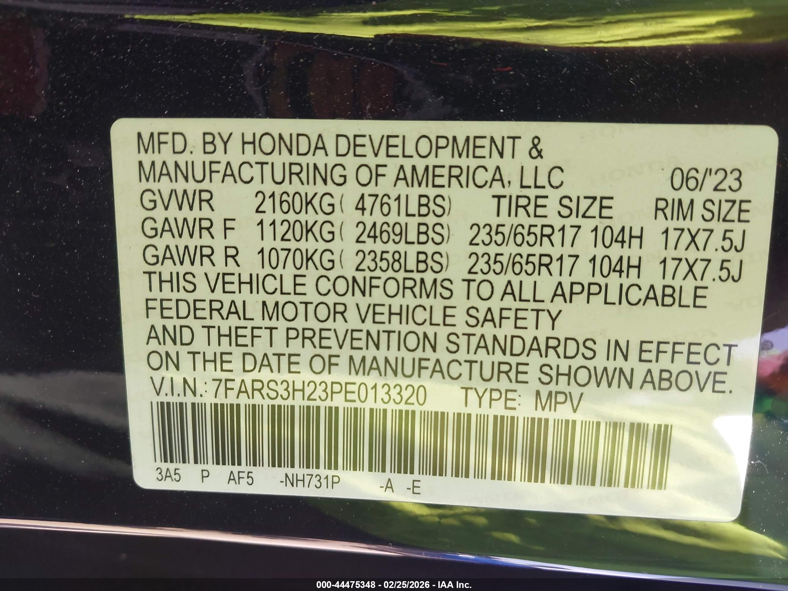HONDA CR-V image 9
