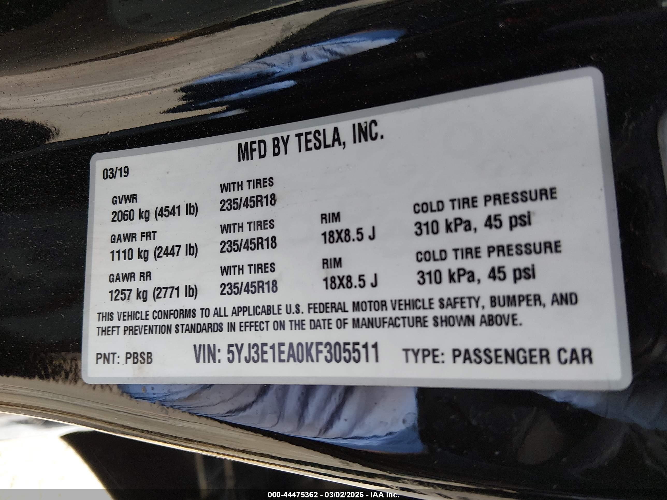TESLA MODEL image 9
