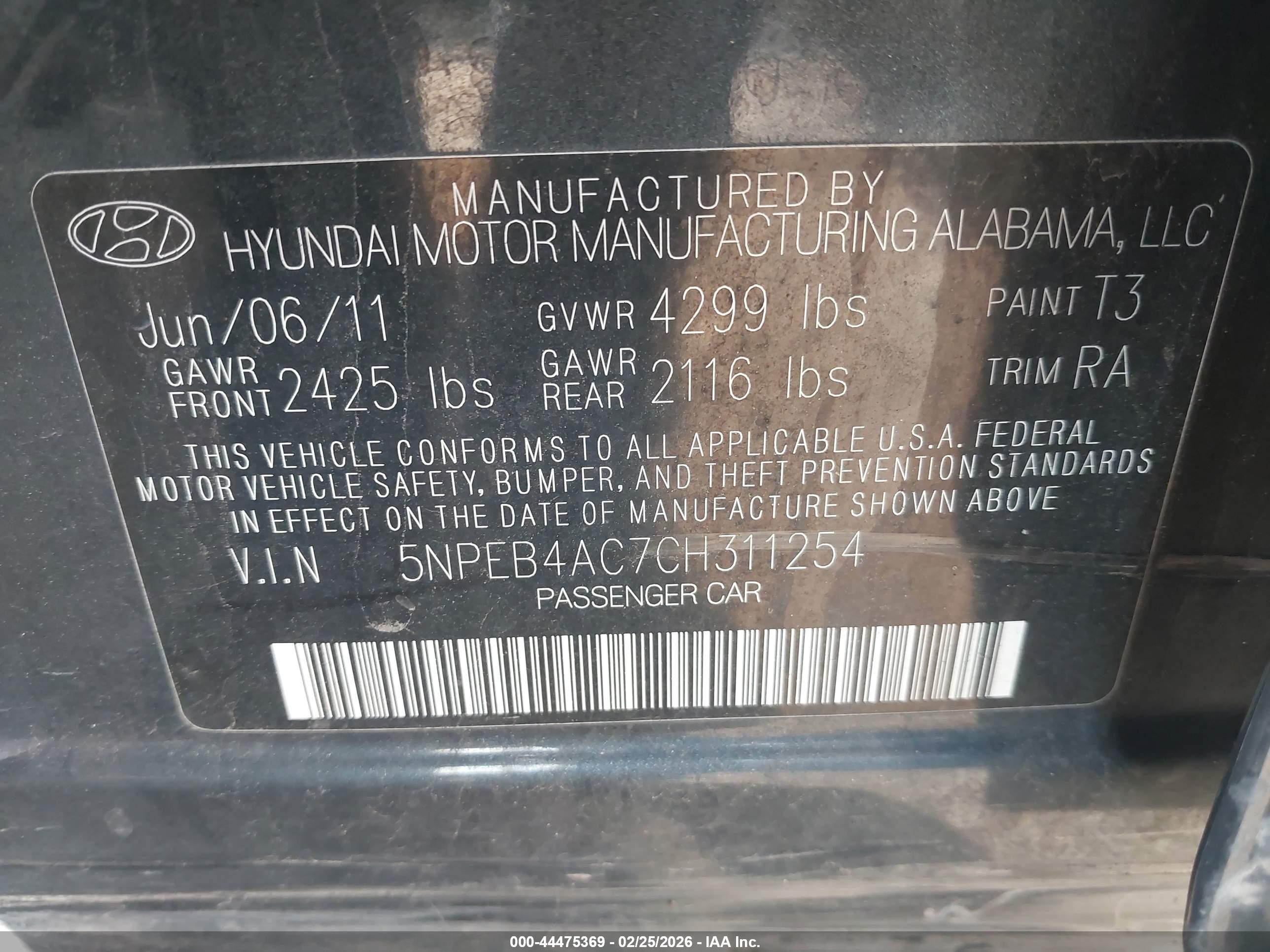 HYUNDAI SONATA image 9