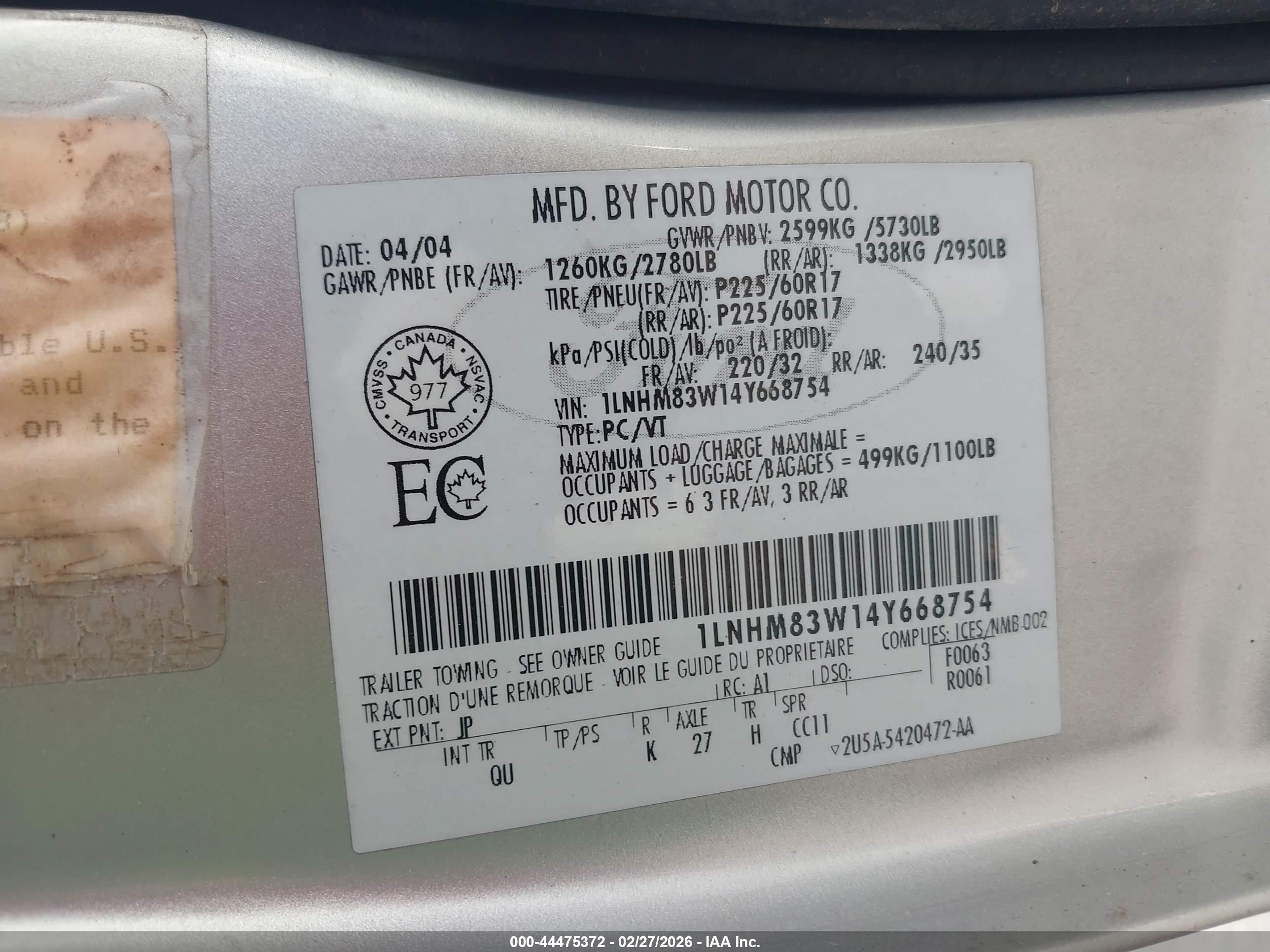 LINCOLN TOWN image 9