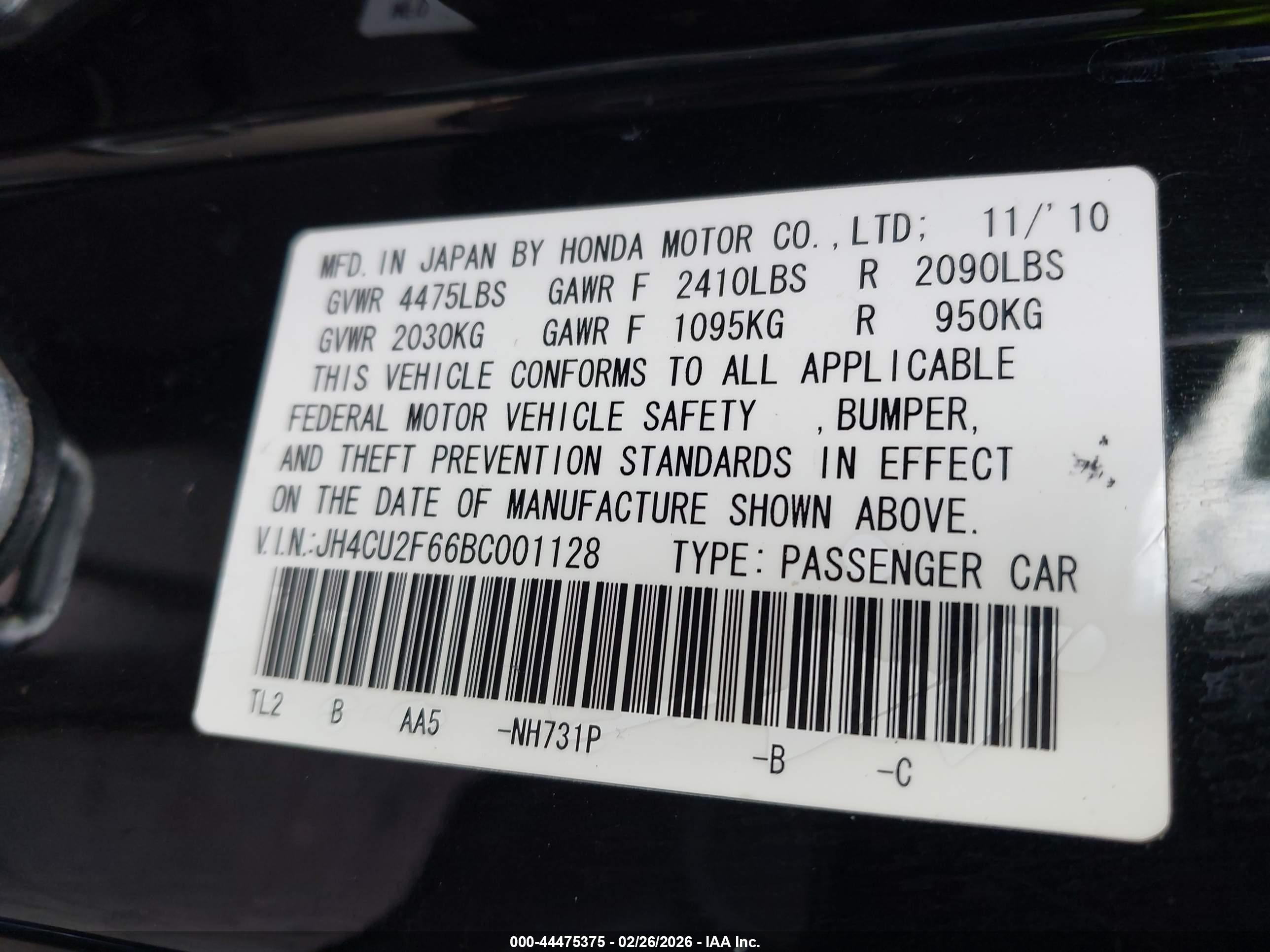ACURA TSX image 9