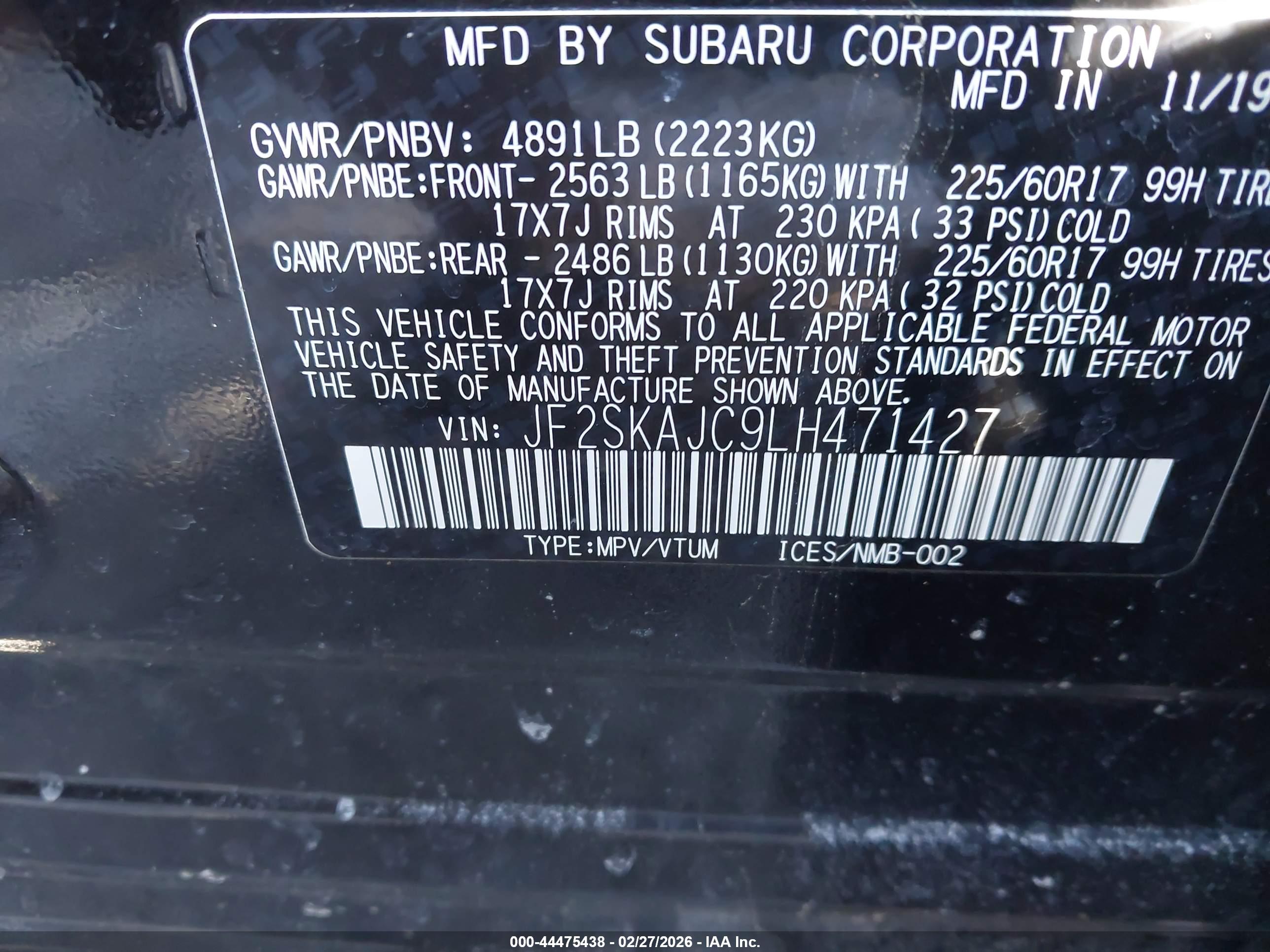 SUBARU FORESTER image 9