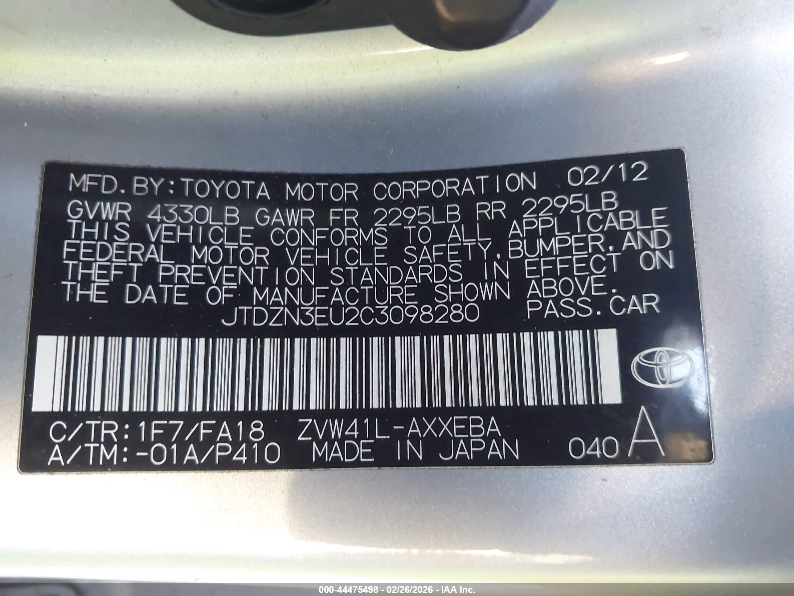TOYOTA PRIUS image 9