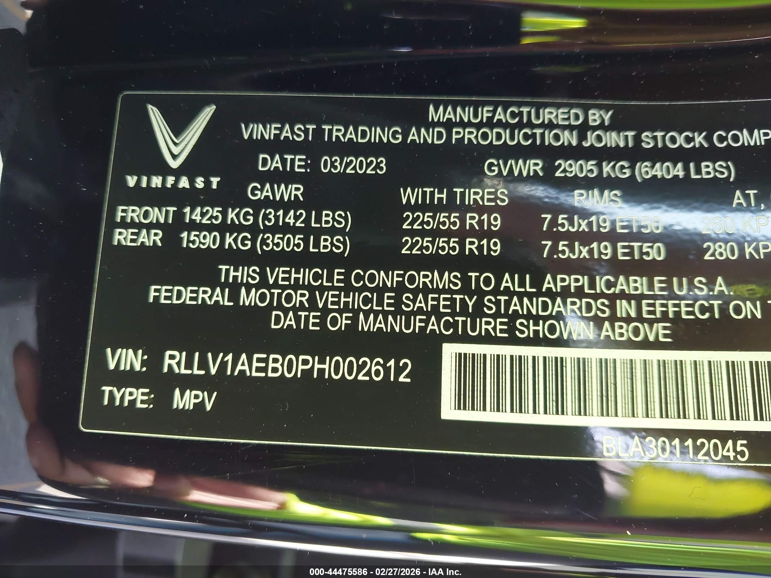 VINFAST VF image 9