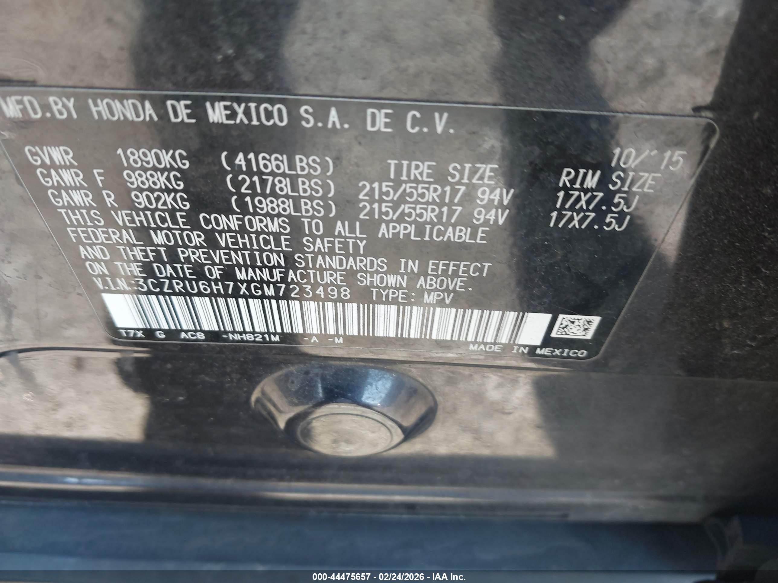 HONDA HR-V image 9
