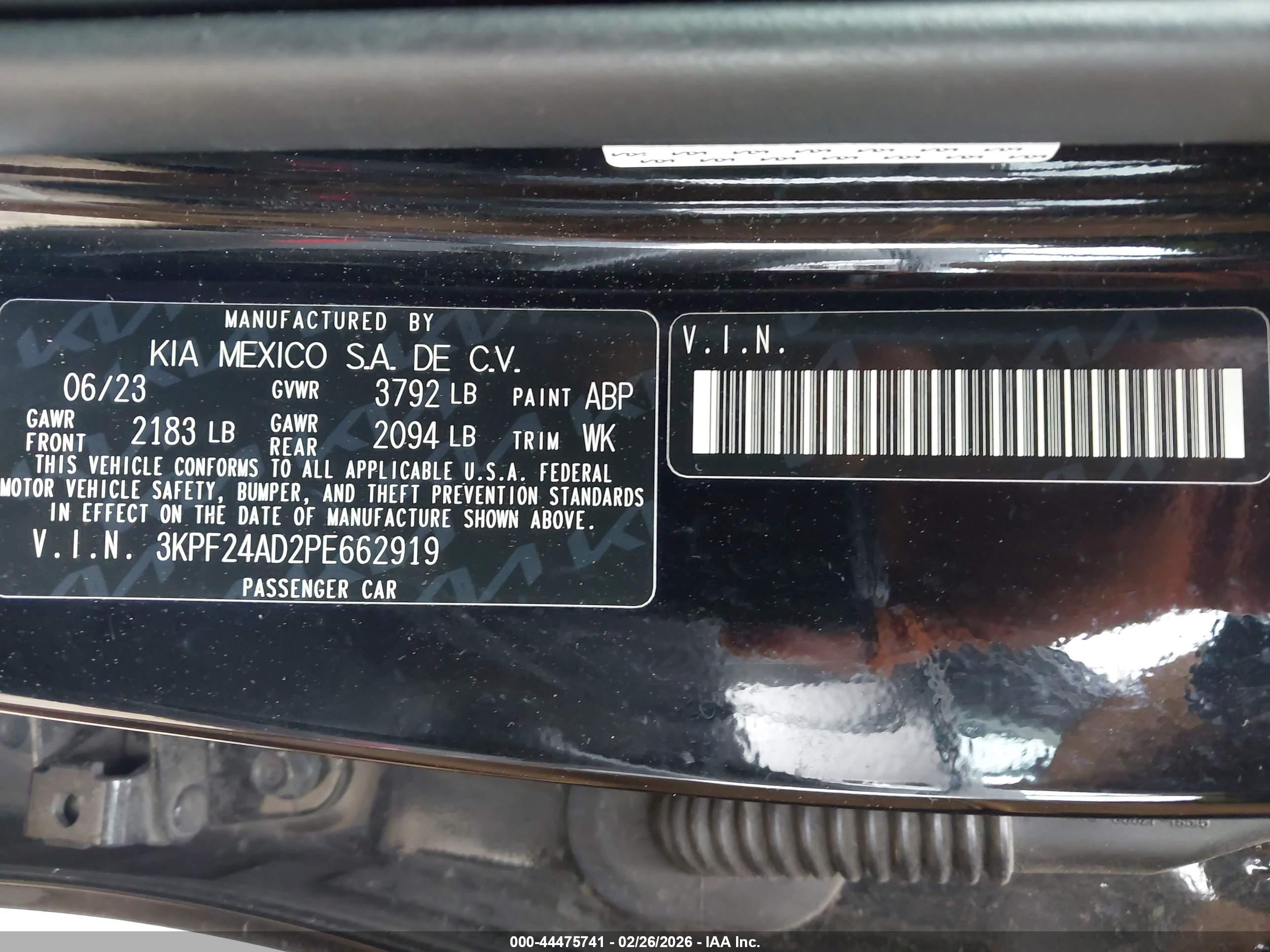 KIA FORTE image 9