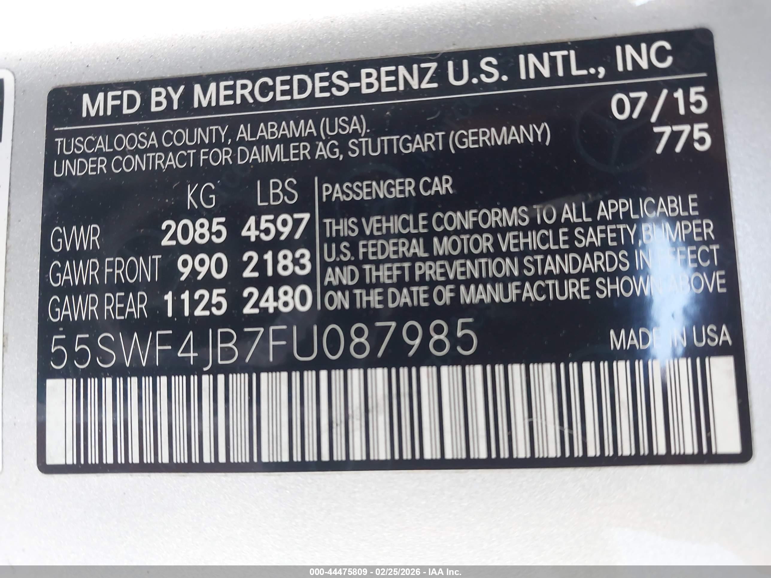 MERCEDES-BENZ C image 9