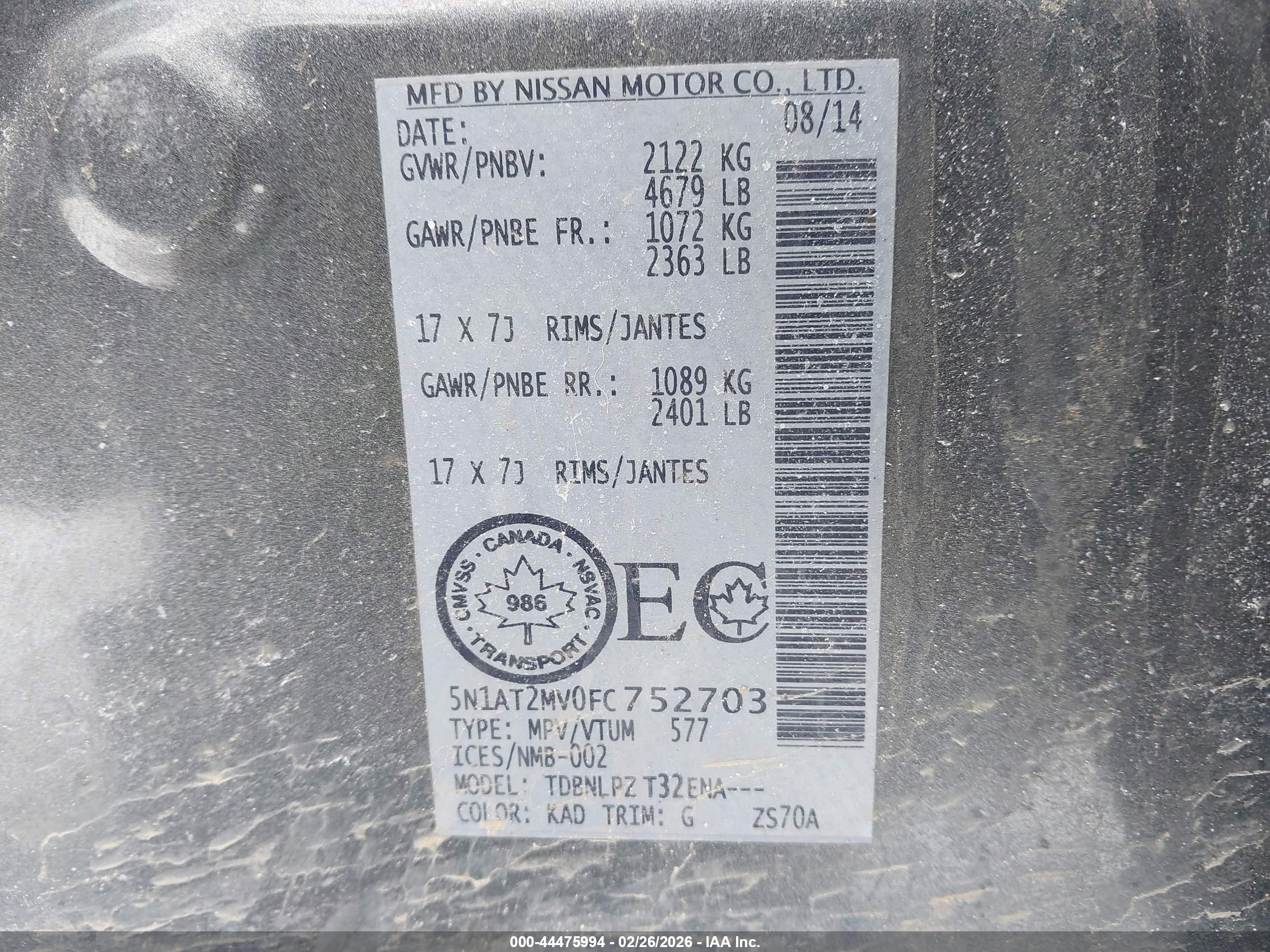 NISSAN ROGUE image 9