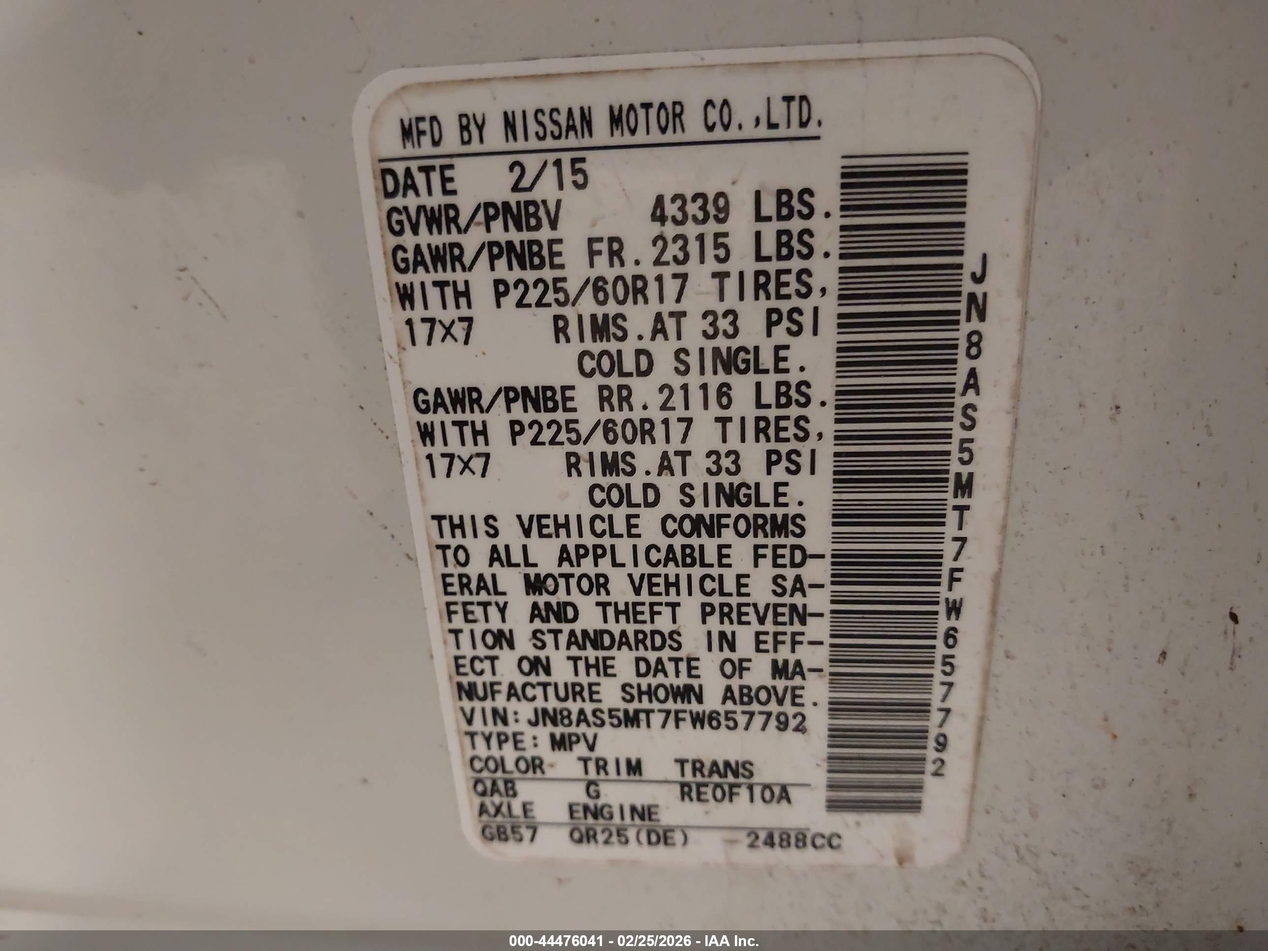 NISSAN ROGUE image 9