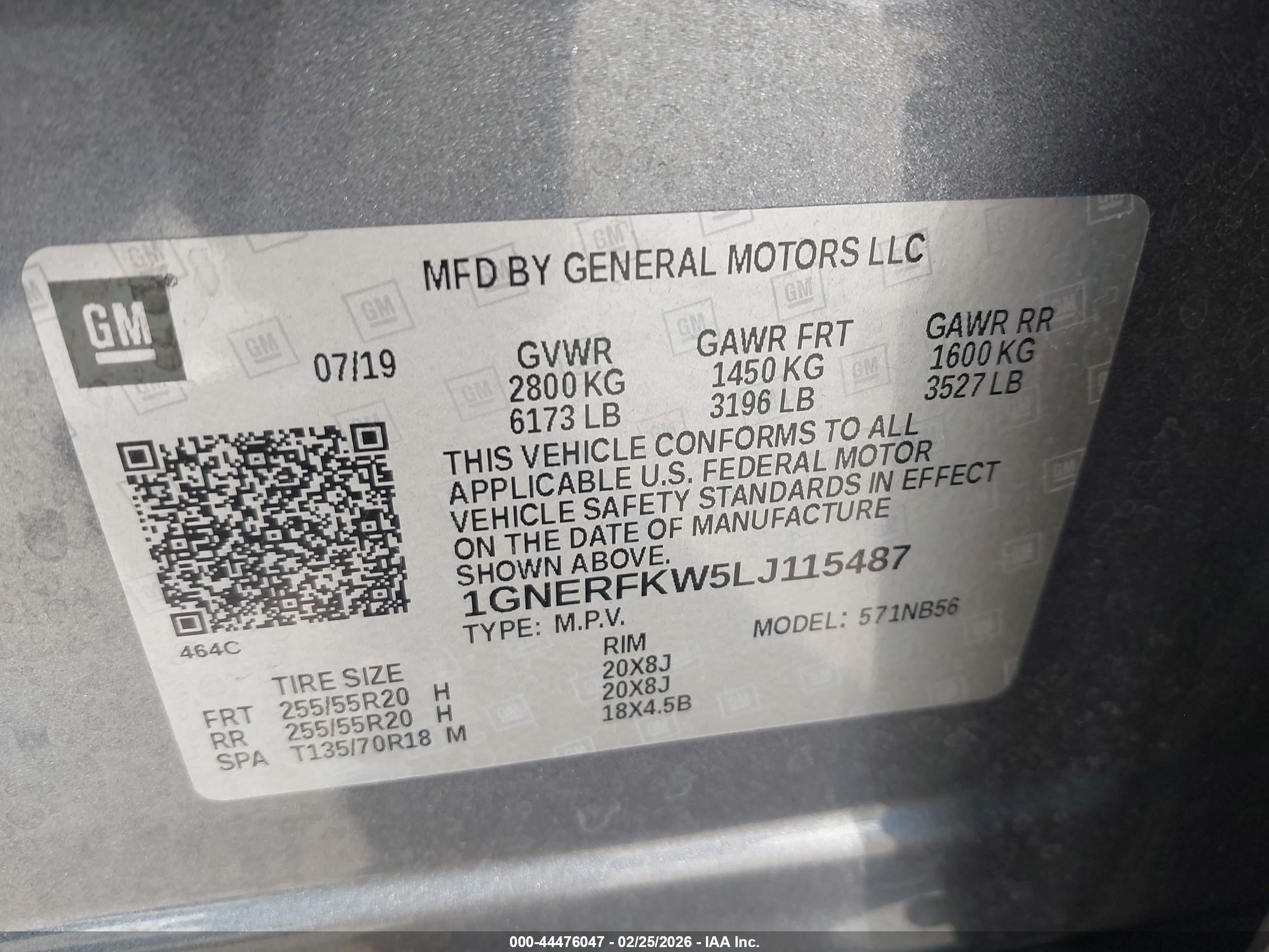 CHEVROLET TRAVERSE image 9