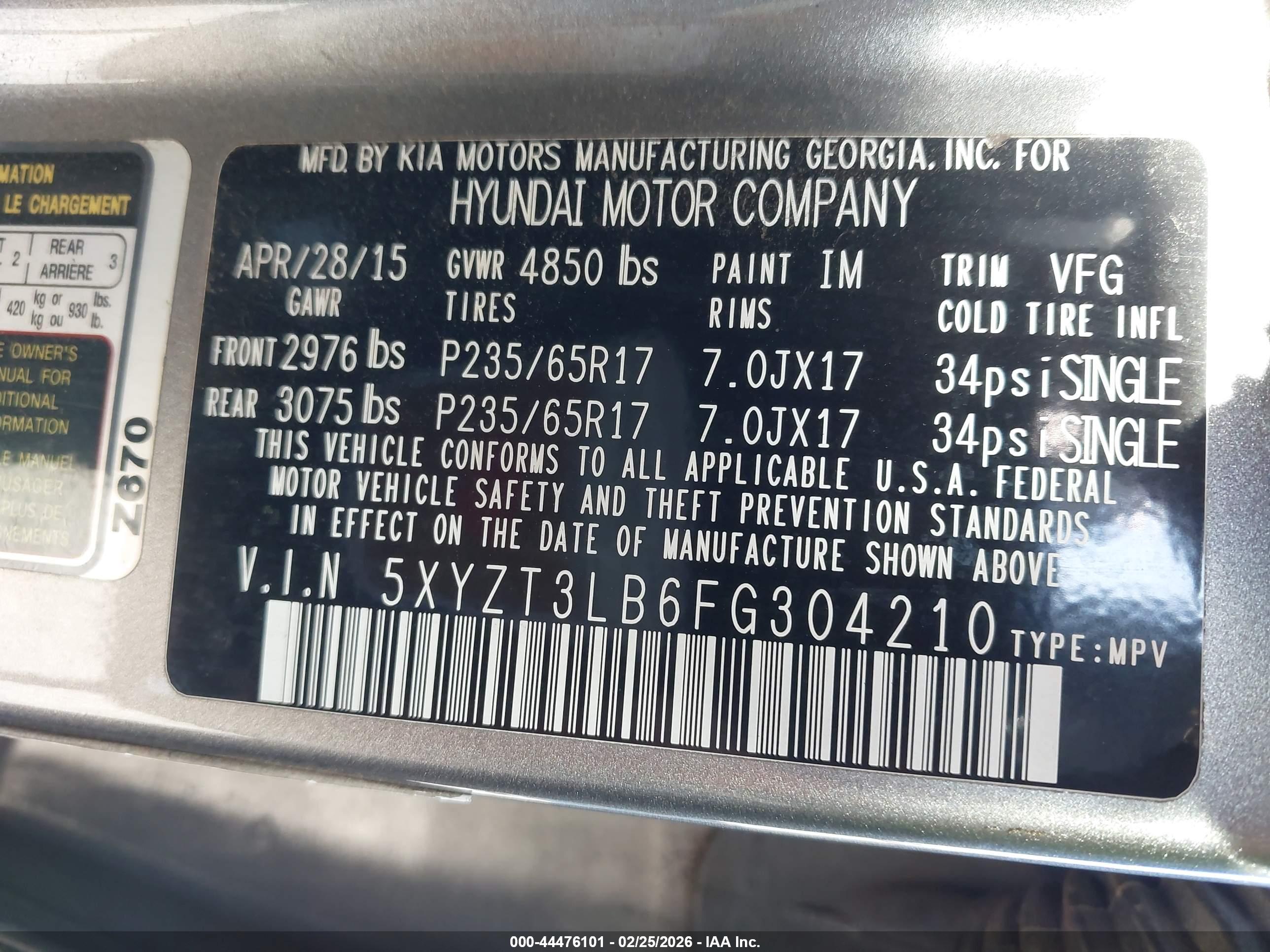 HYUNDAI SANTA image 9