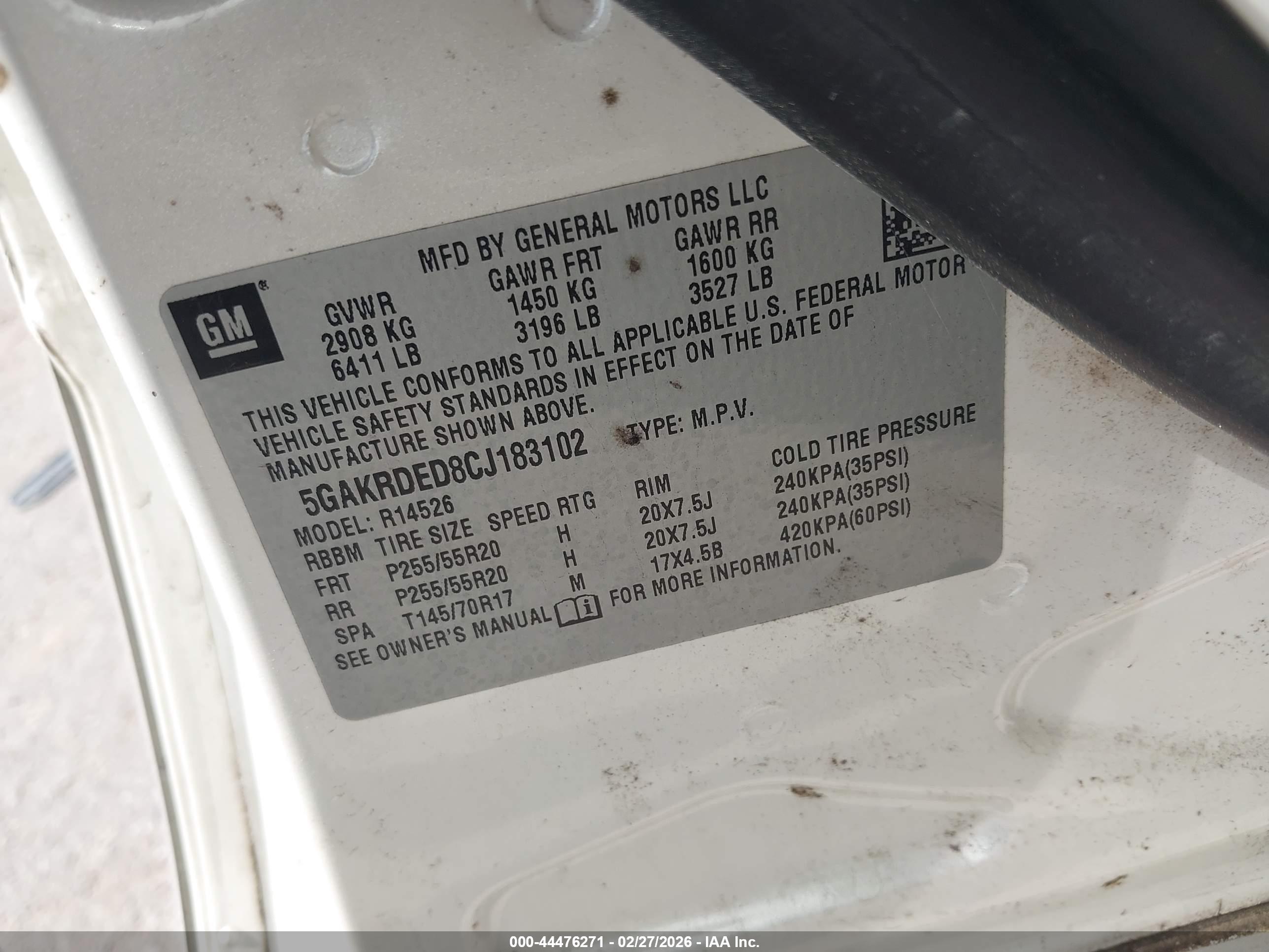 BUICK ENCLAVE image 9
