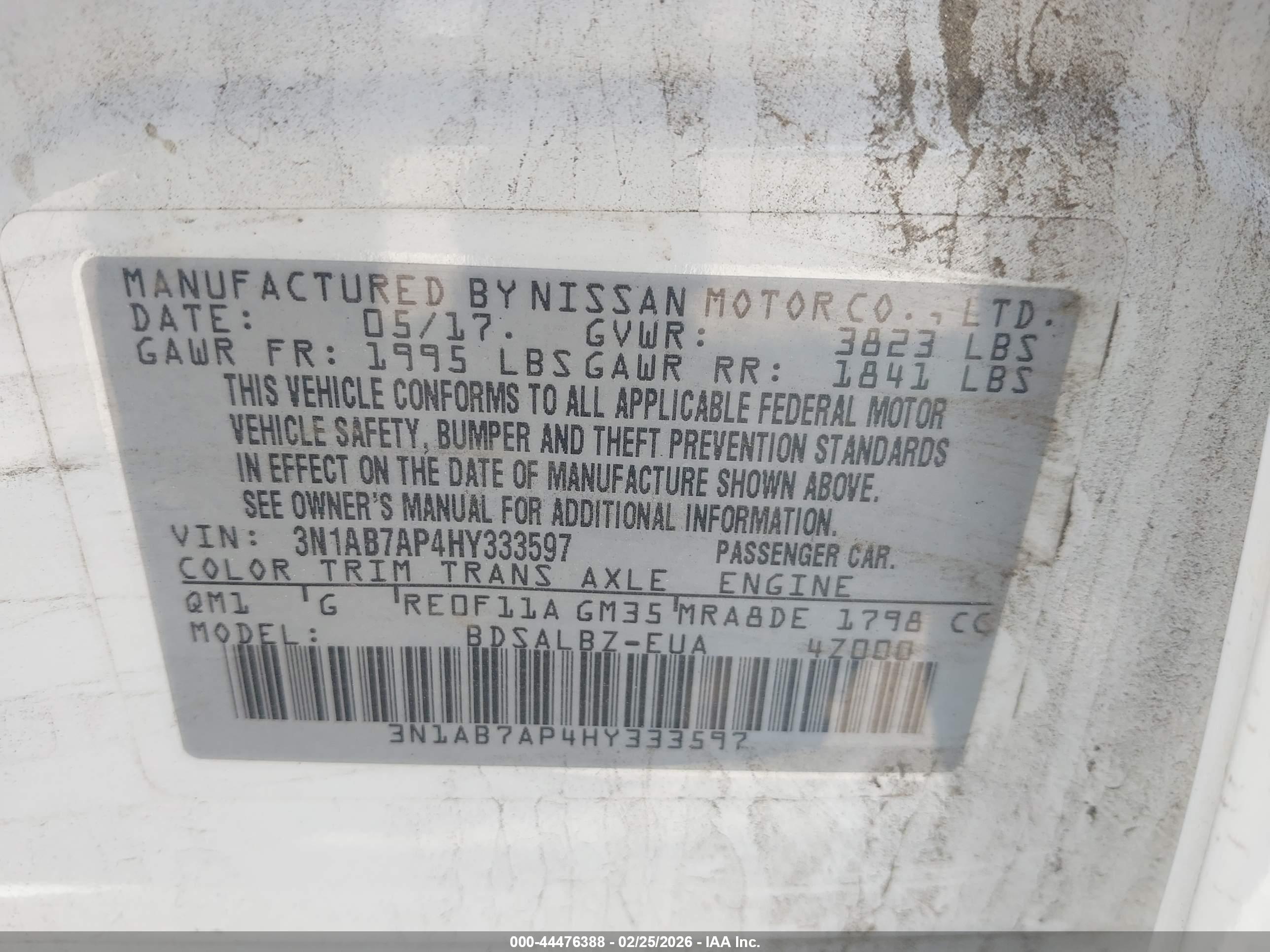 NISSAN SENTRA image 9