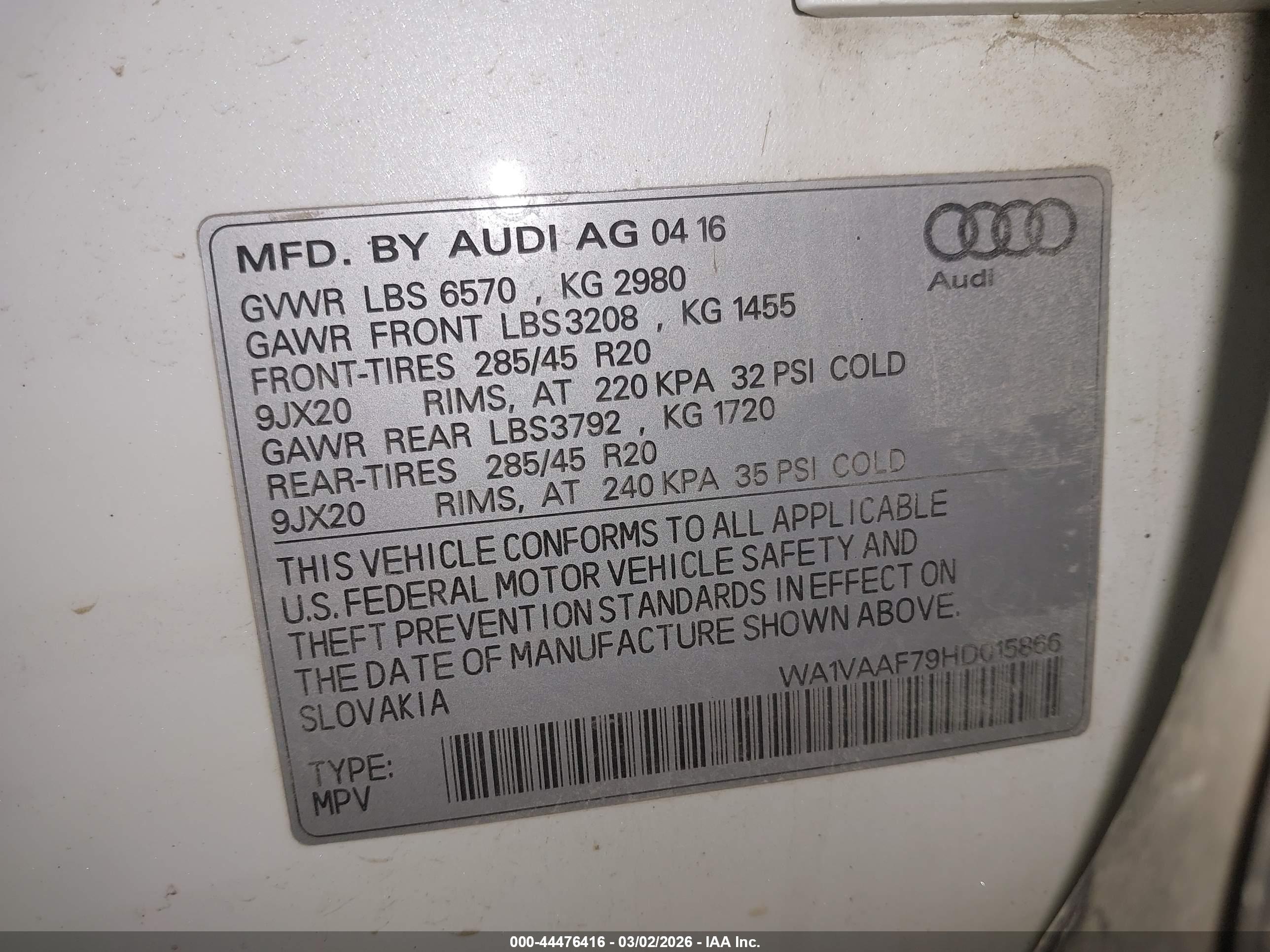 AUDI Q7 image 9