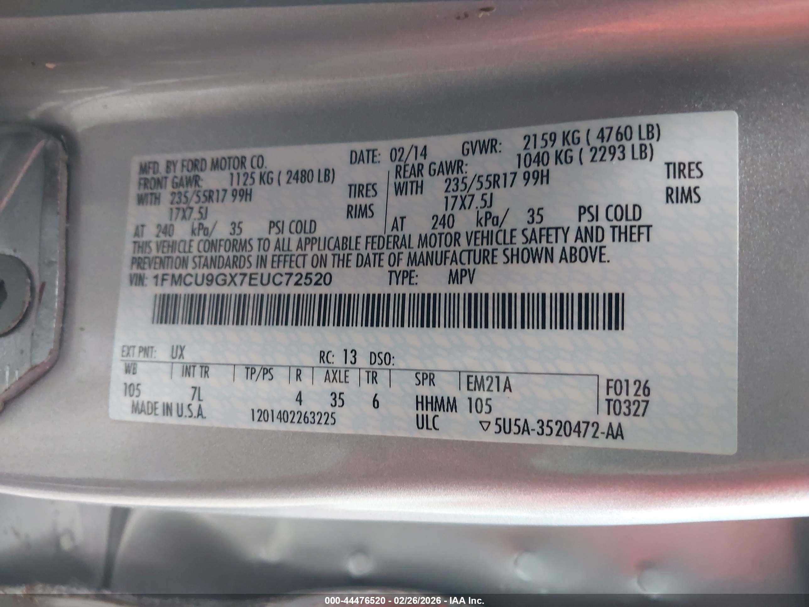 FORD ESCAPE image 9