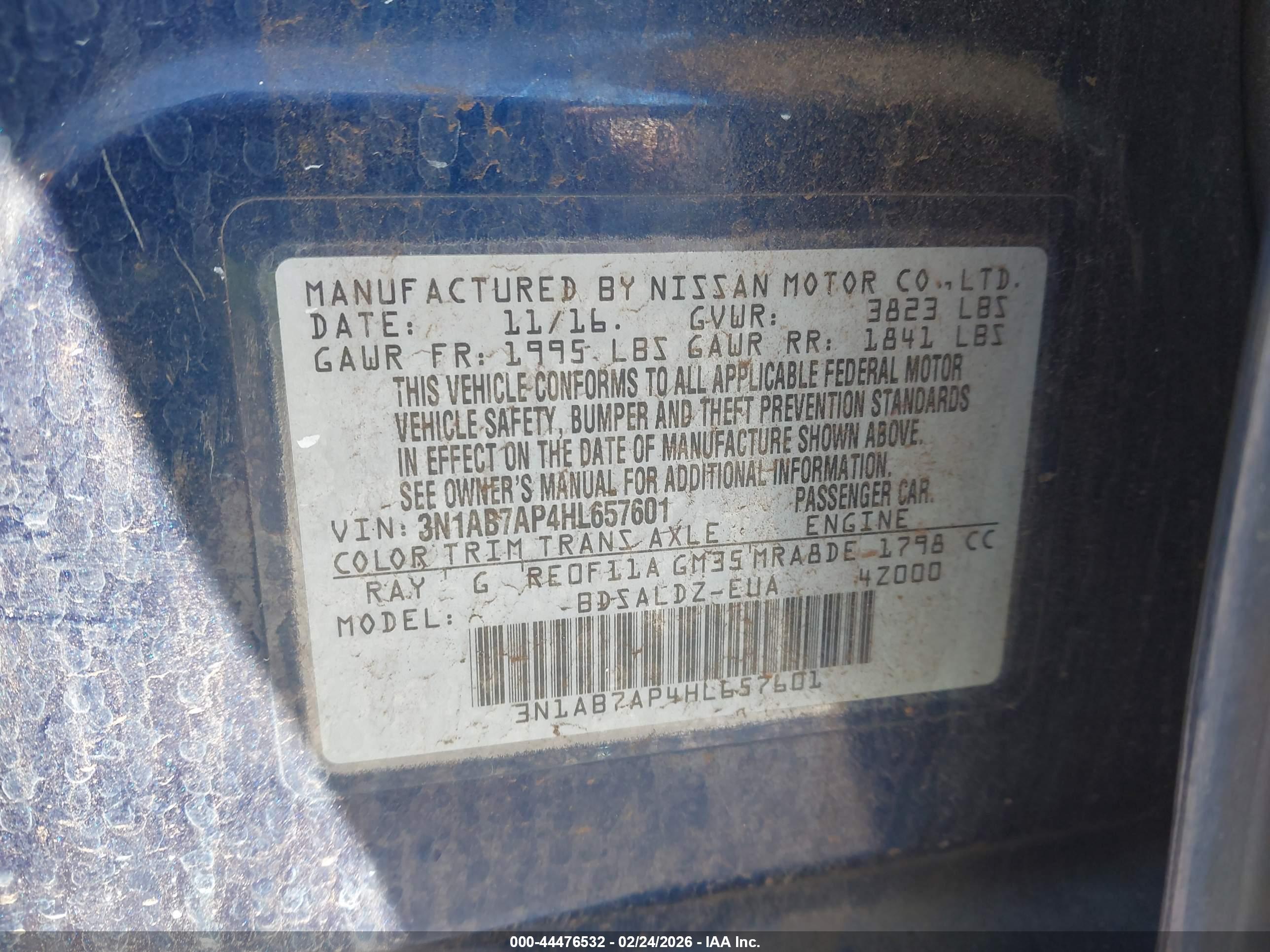 NISSAN SENTRA image 9