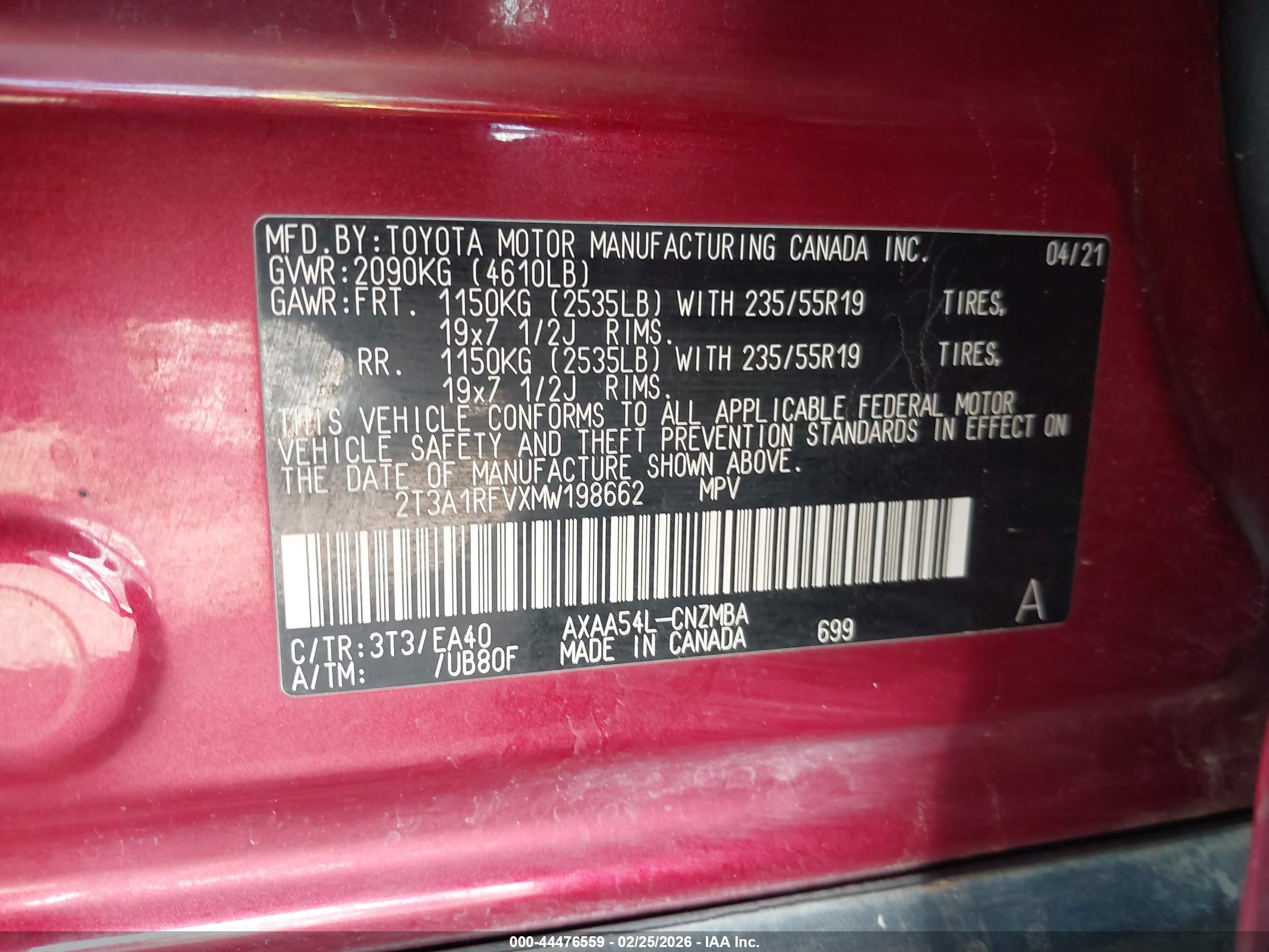 TOYOTA RAV4 image 9