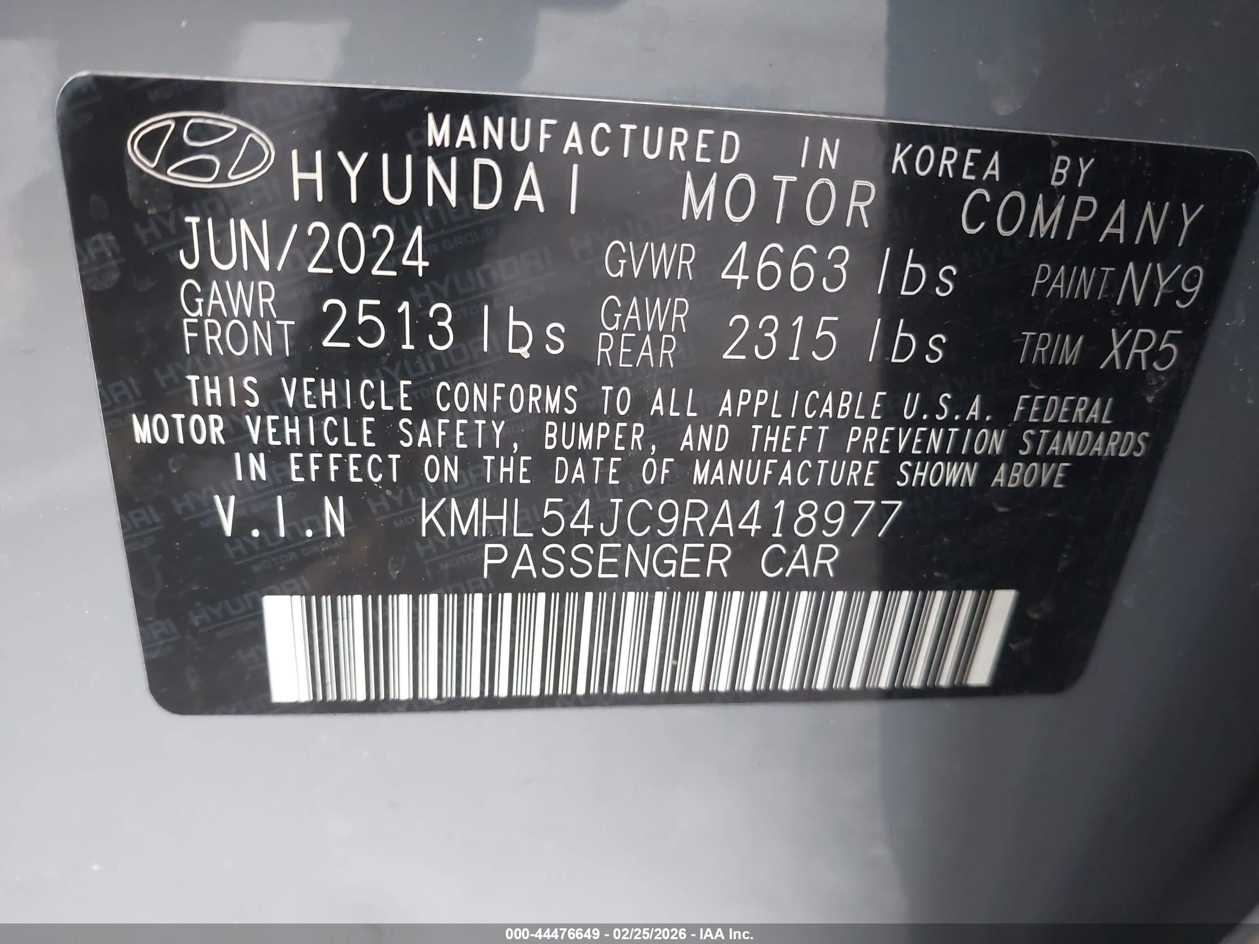 HYUNDAI SONATA image 9
