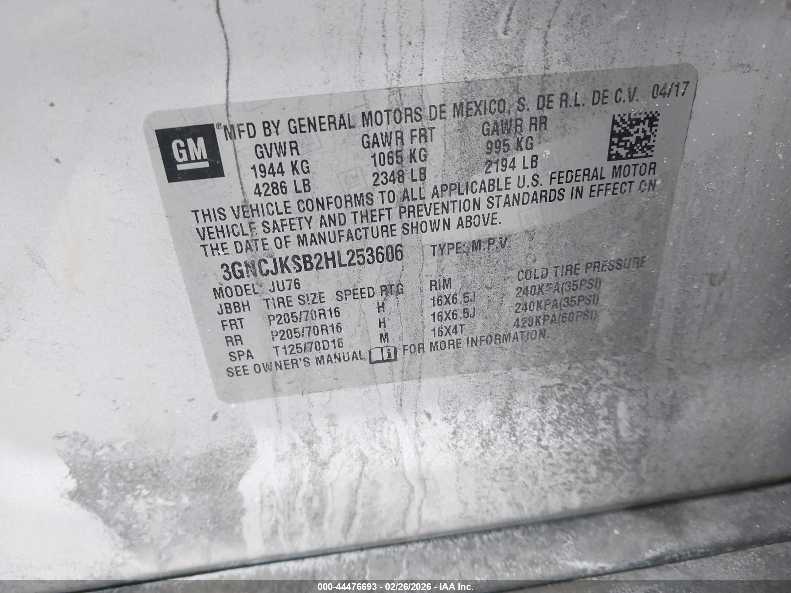 CHEVROLET TRAX image 9