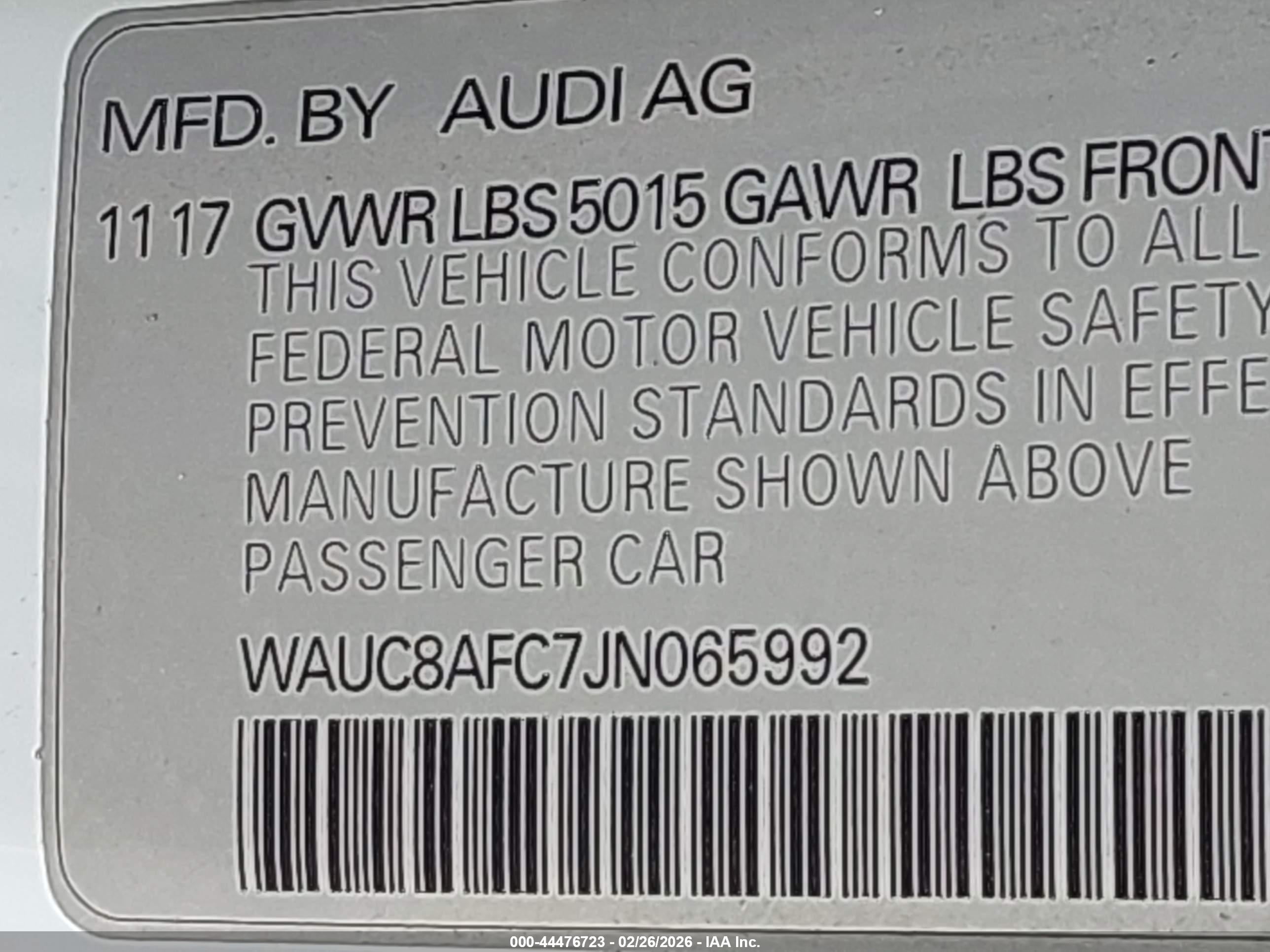 AUDI A6 image 9