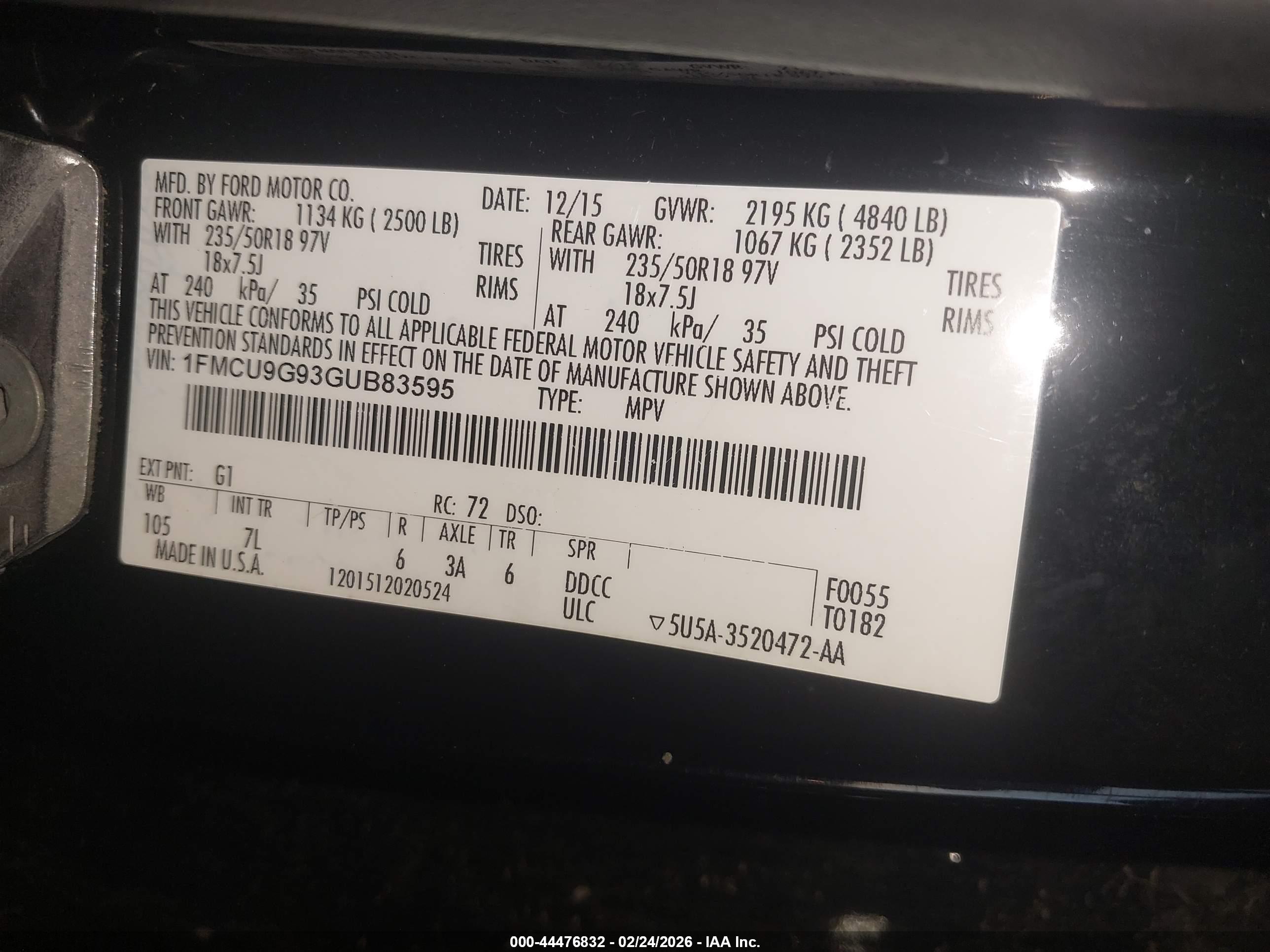 FORD ESCAPE image 9