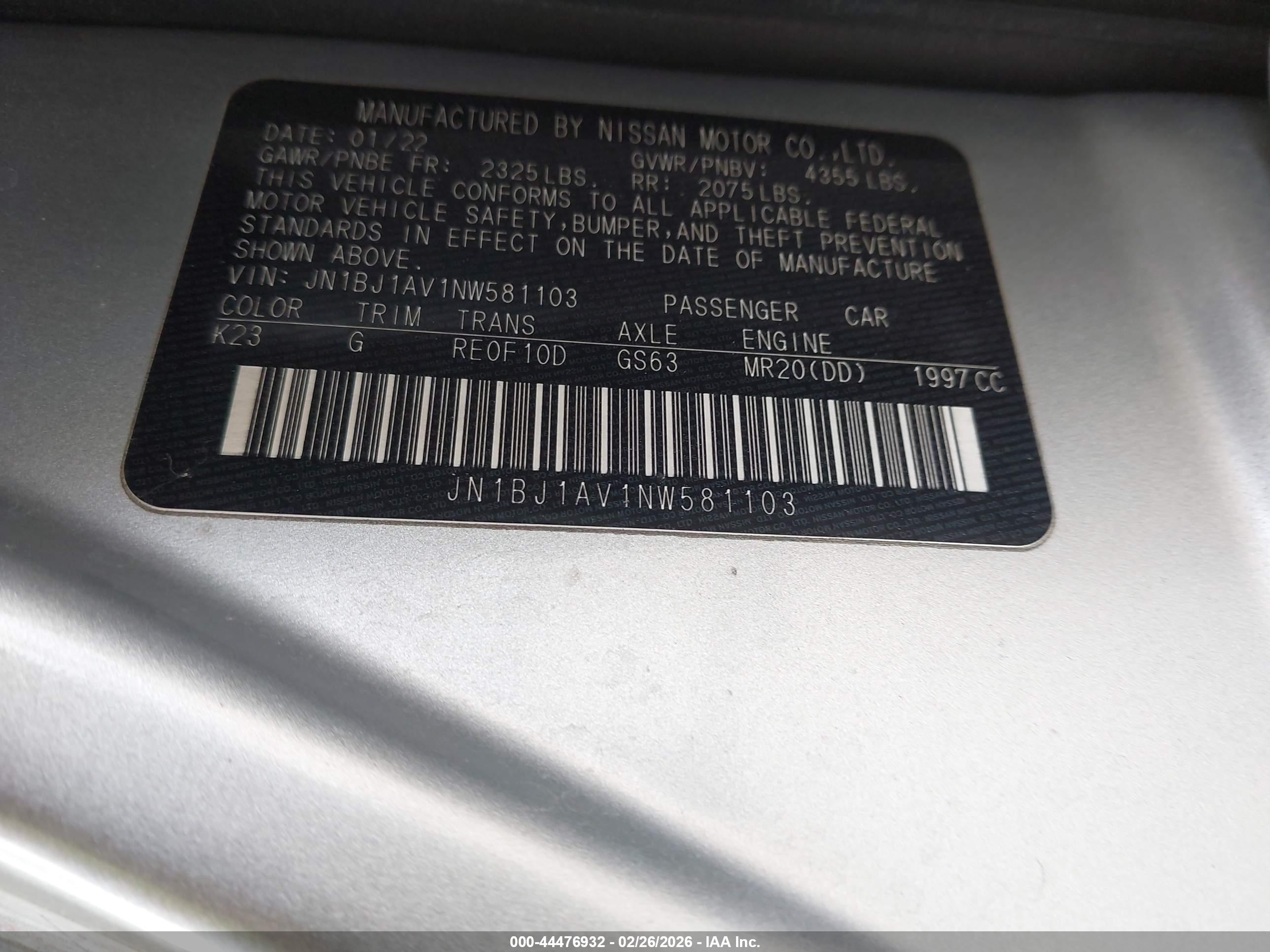 NISSAN ROGUE image 9