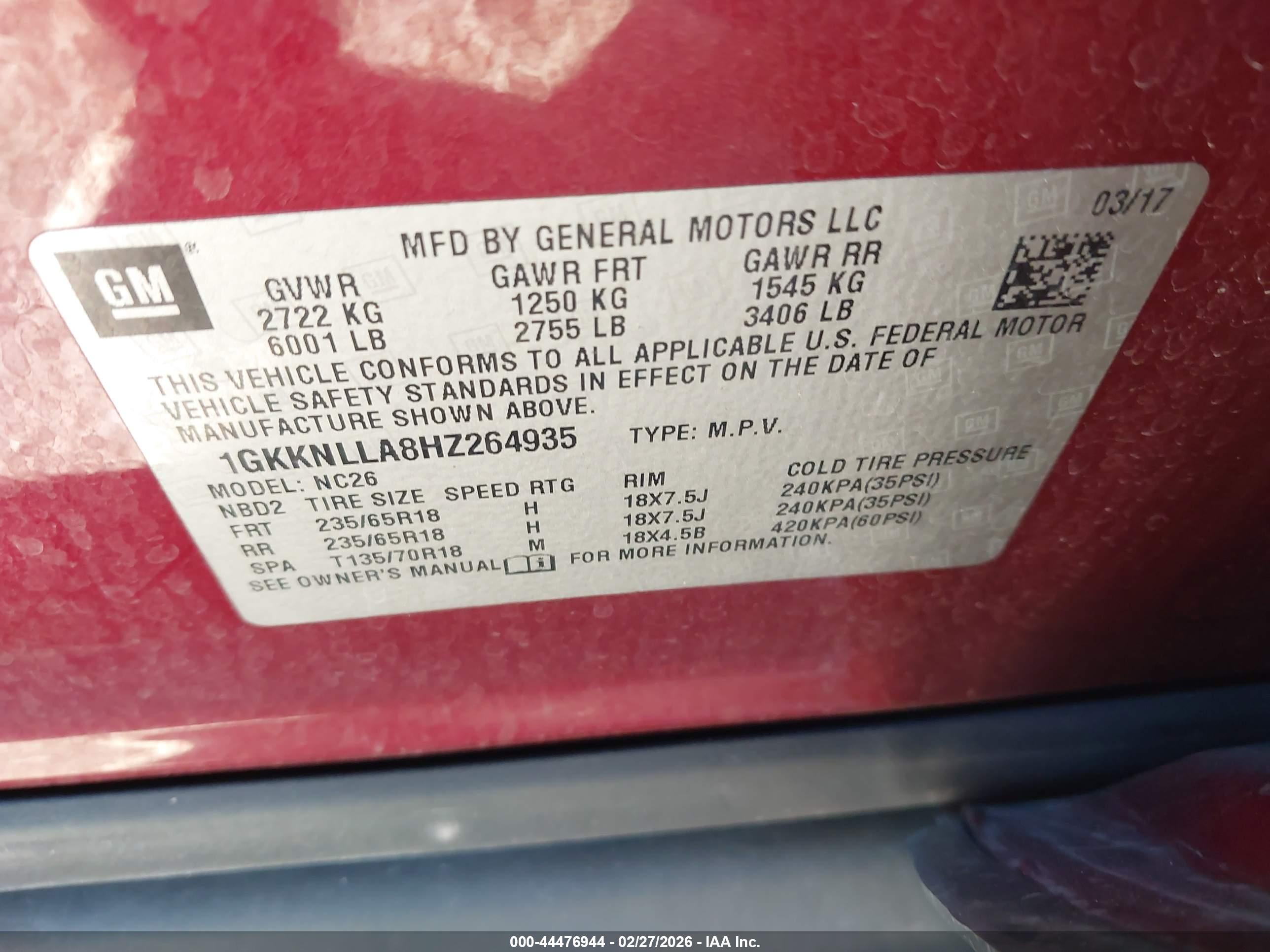 GMC ACADIA image 9