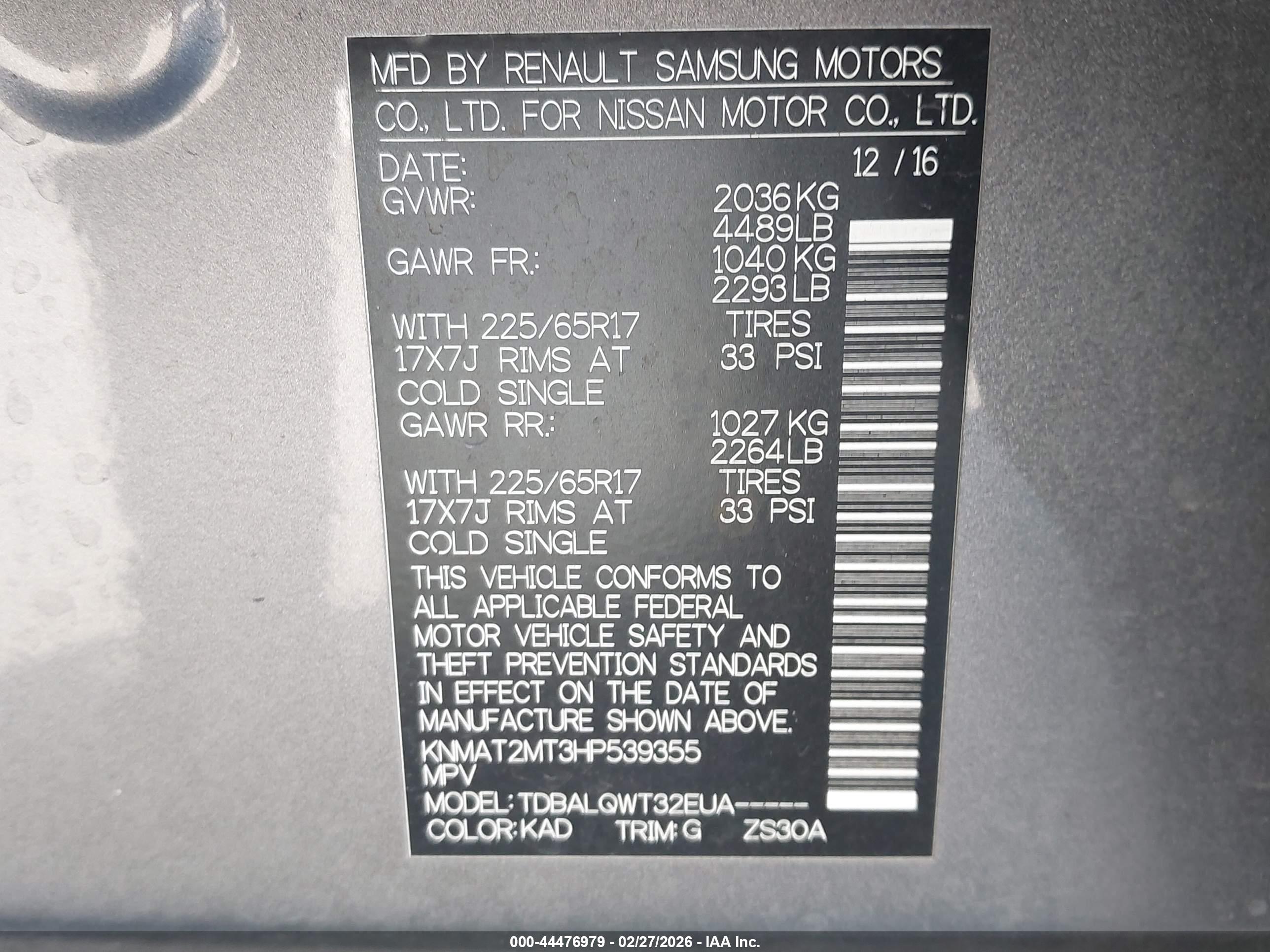 NISSAN ROGUE image 9