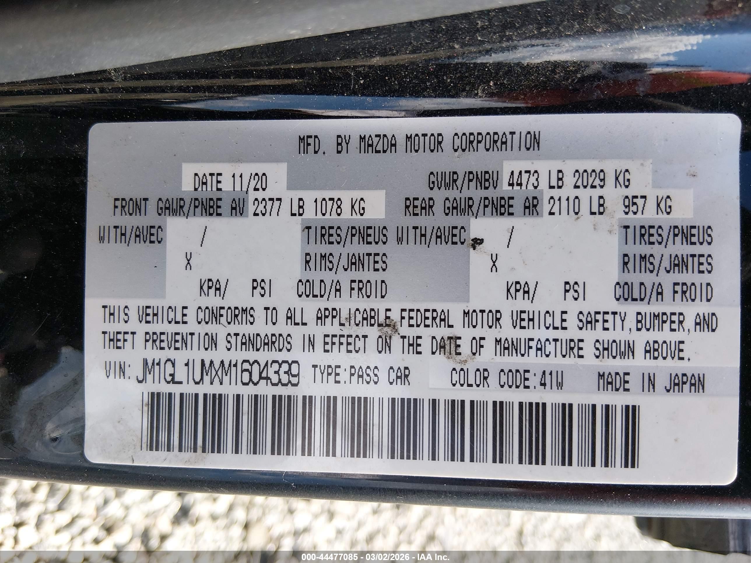 MAZDA MAZDA6 image 9