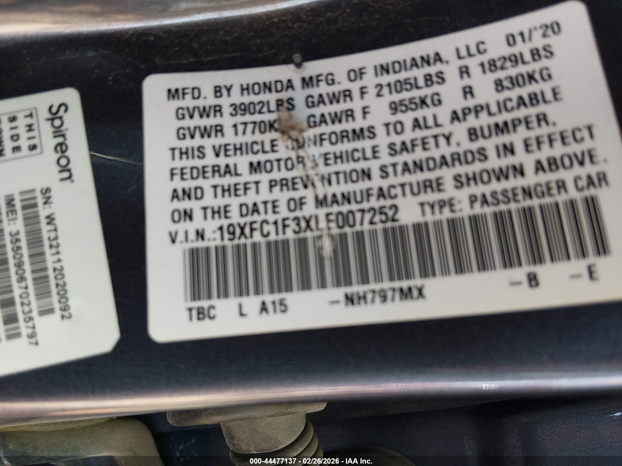 HONDA CIVIC image 9