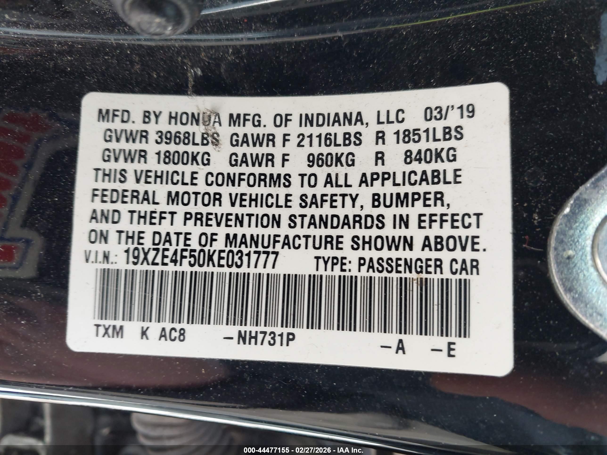 HONDA INSIGHT image 9