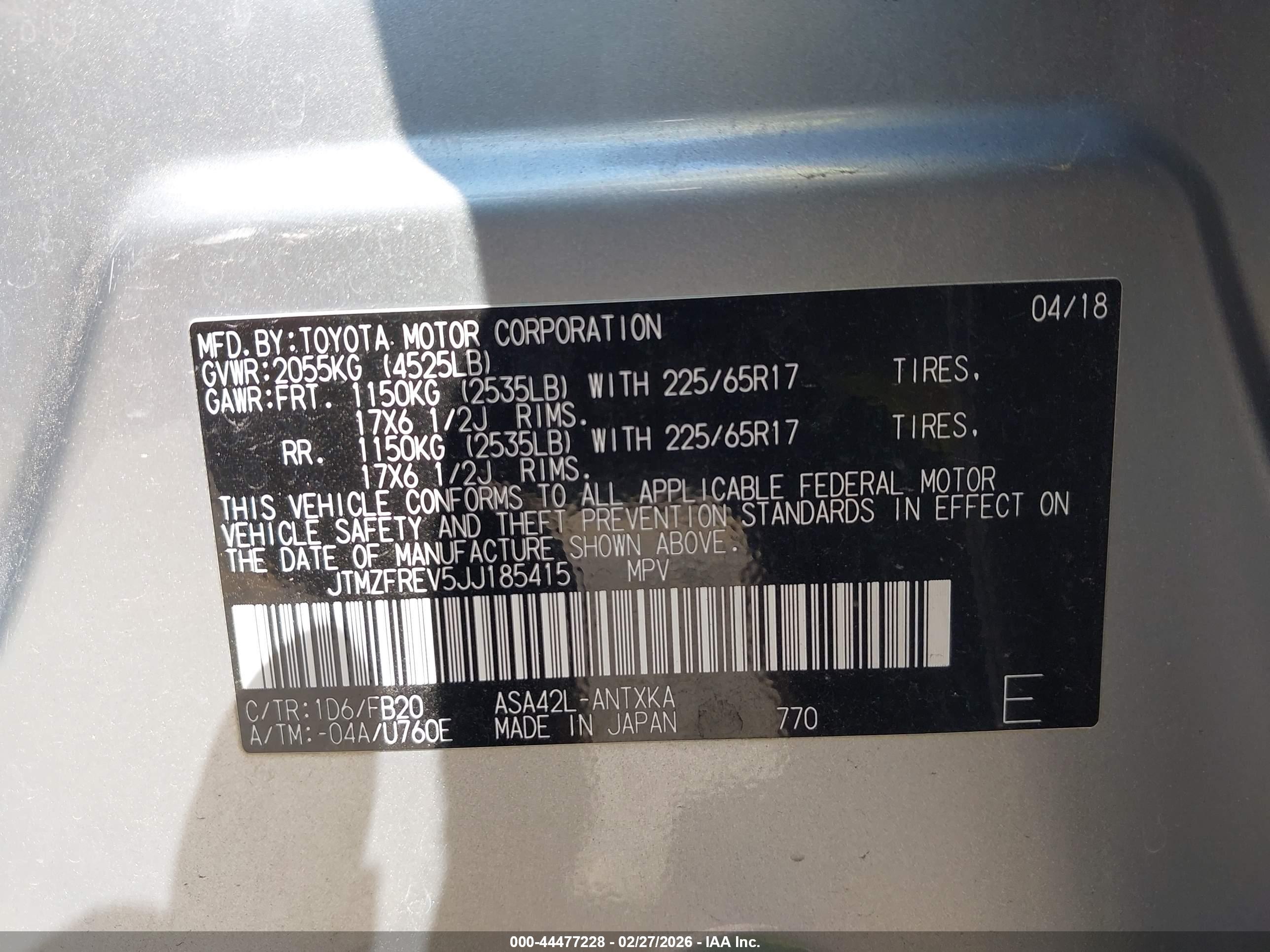 TOYOTA RAV4 image 9