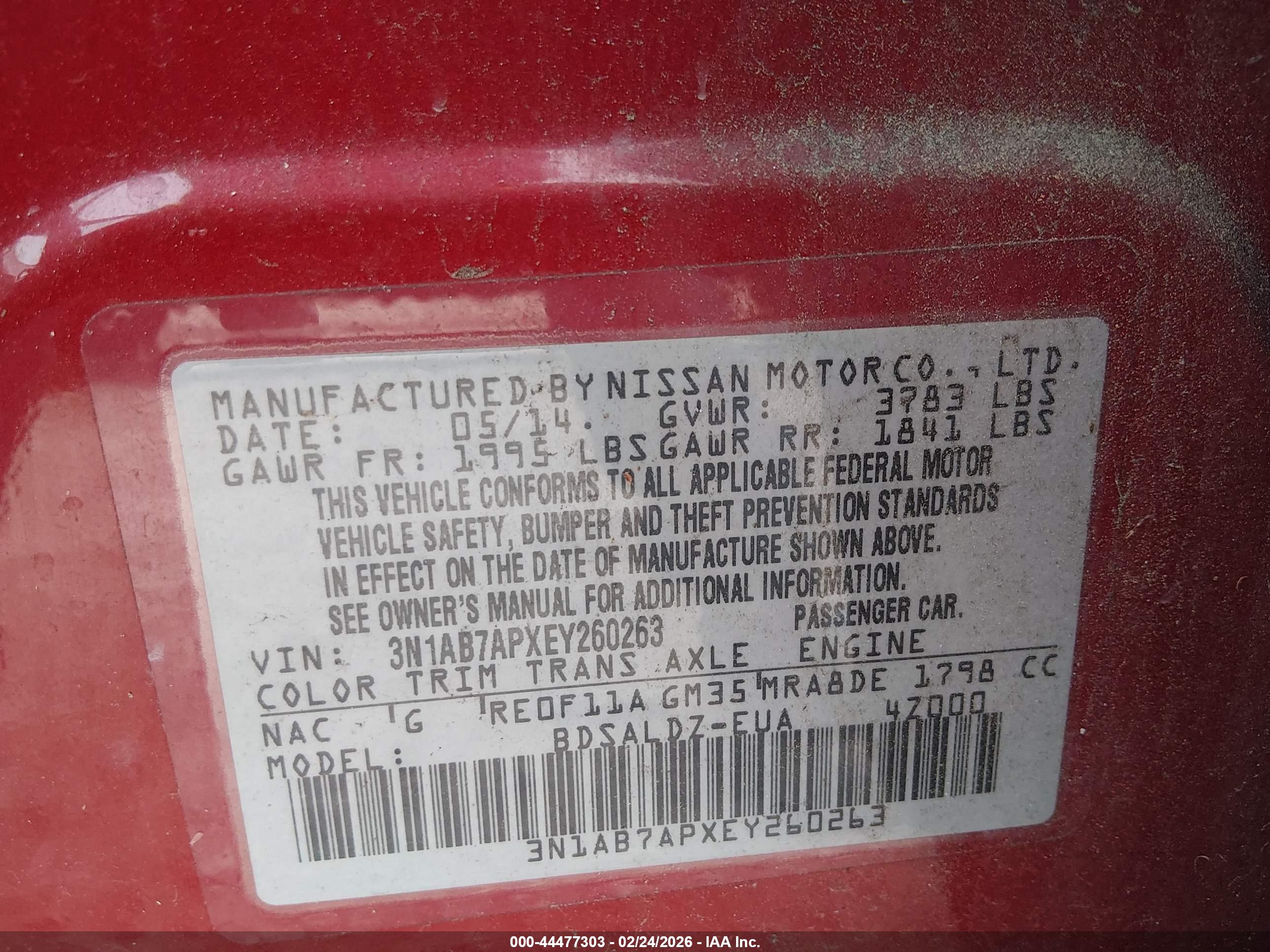 NISSAN SENTRA image 9
