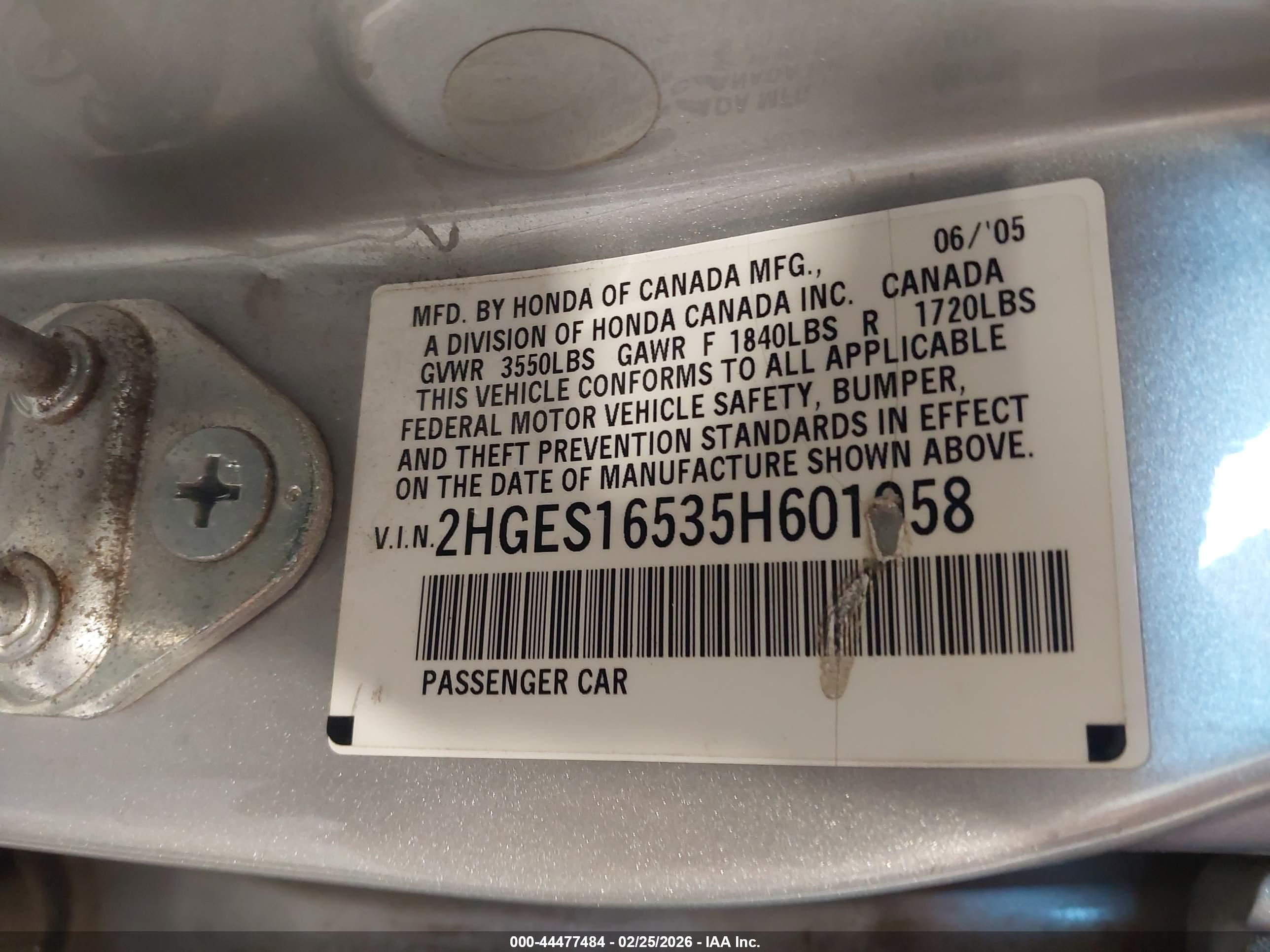HONDA CIVIC image 9